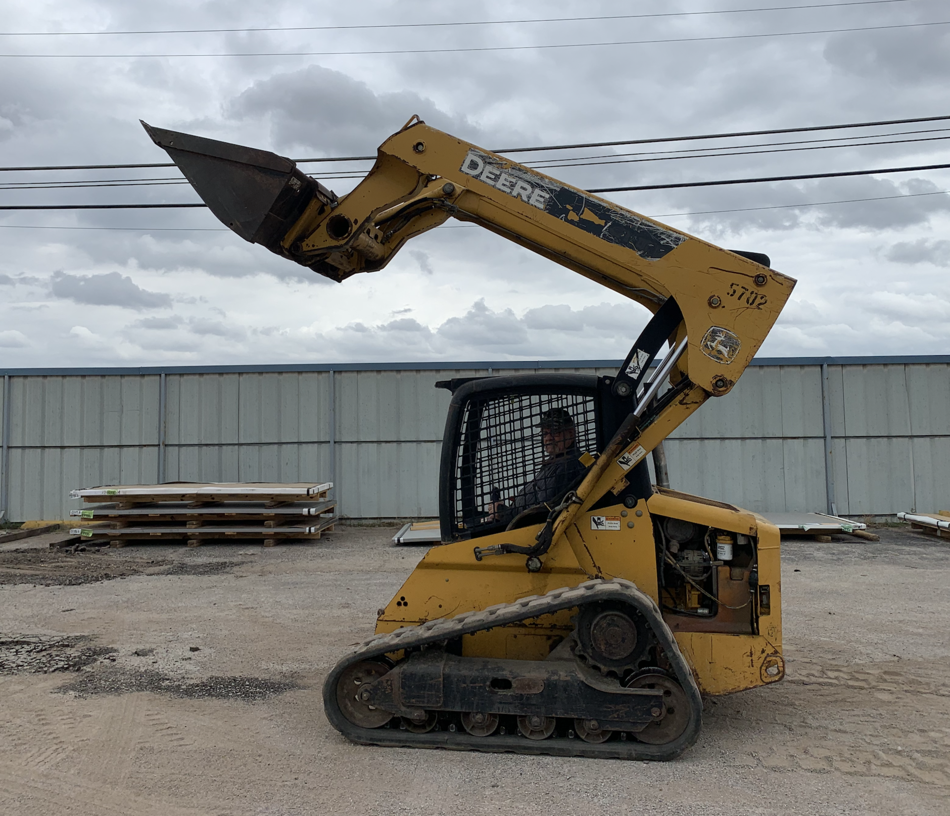 John Deer Skid Steer, Model: CT322, (LOCATION: FT WORTH, TX) - Image 5 of 13