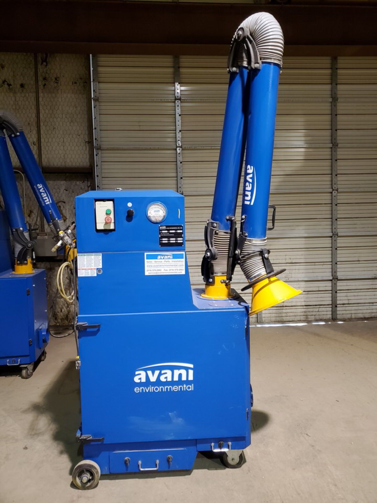 2017 Avanti SPC-2000 Portable Dust Collector 1-1/2HP, 120V, 60HZ, 1PH, 14A, 3450RPM - Image 5 of 7