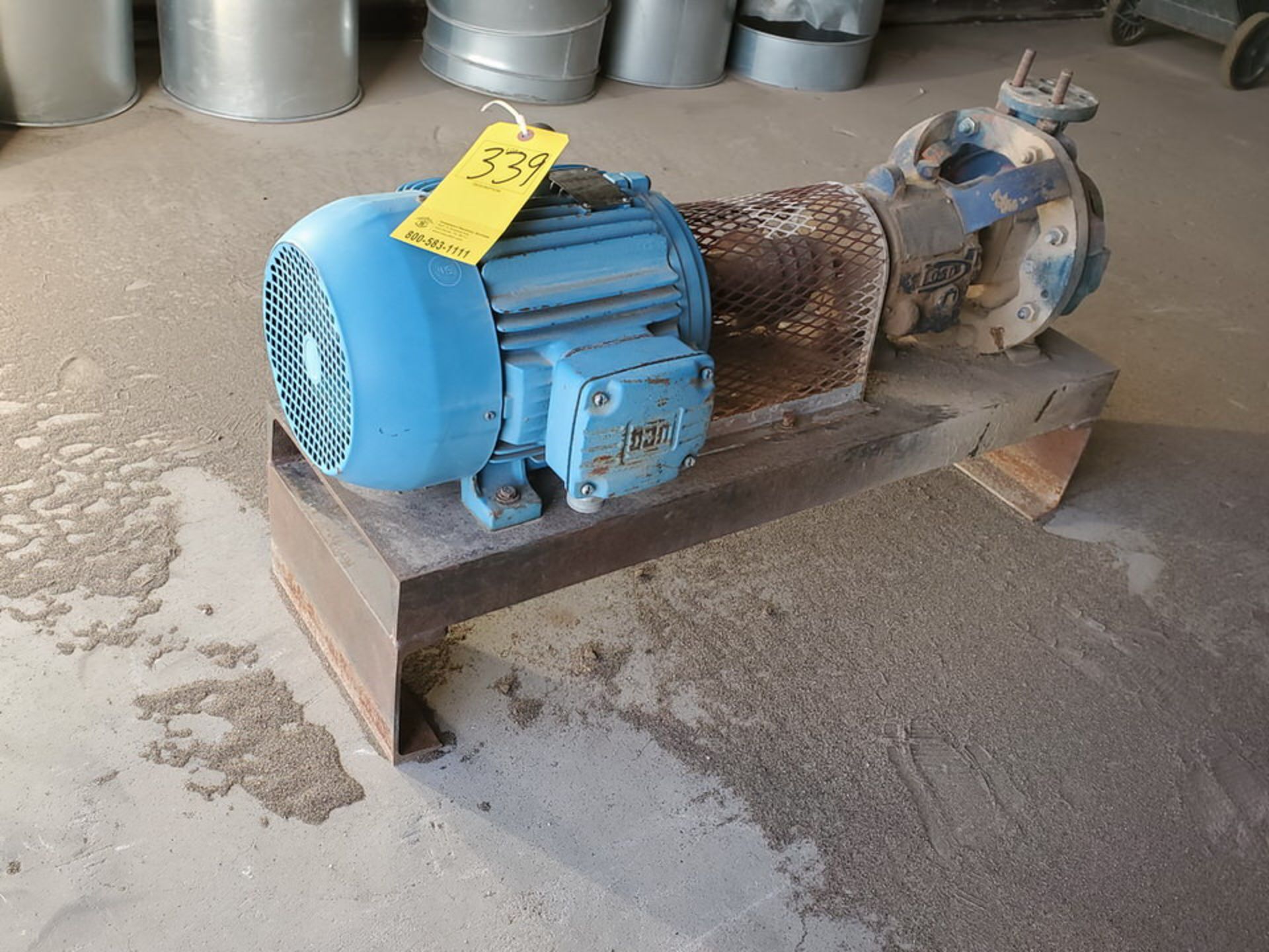 American-Marsh Pumps 1L1x1.5-6RV OSD Centrifugal Pump W/ 7.5HP Weg Motor - Image 6 of 9