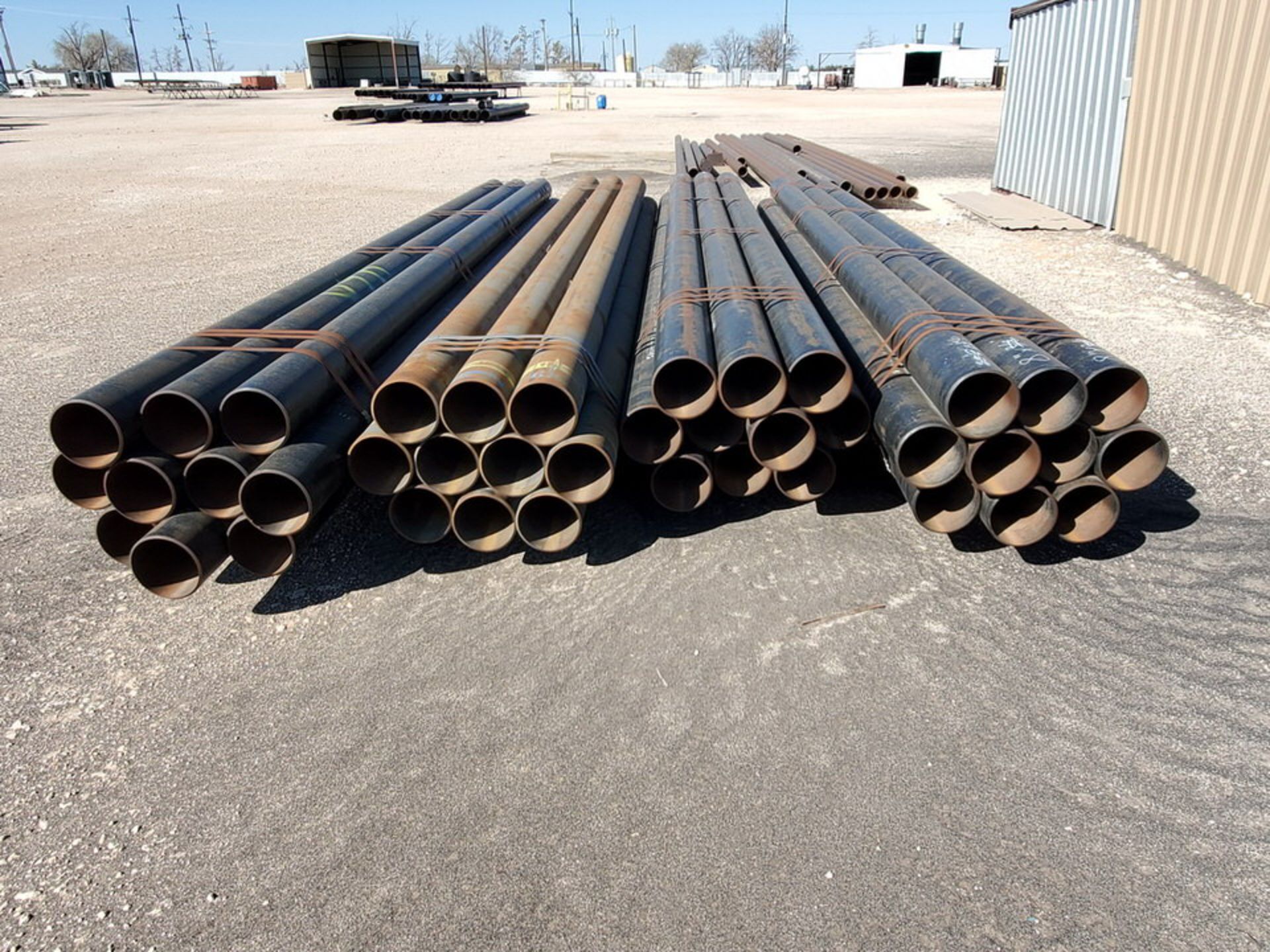 (40) Pipe 20'8"L, Sch 40 Std; 8" & 8" x 3/8"Thk - Image 6 of 10