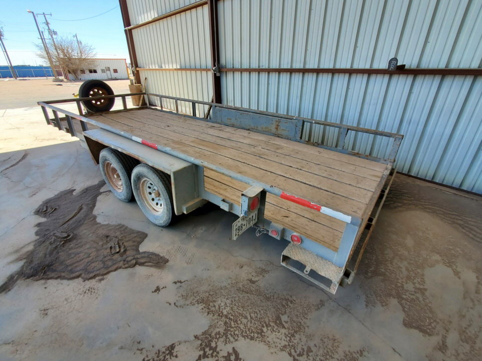 18' x 7' Trailer TX Plates: 298-704J; W/ 2" Ball - Image 6 of 13