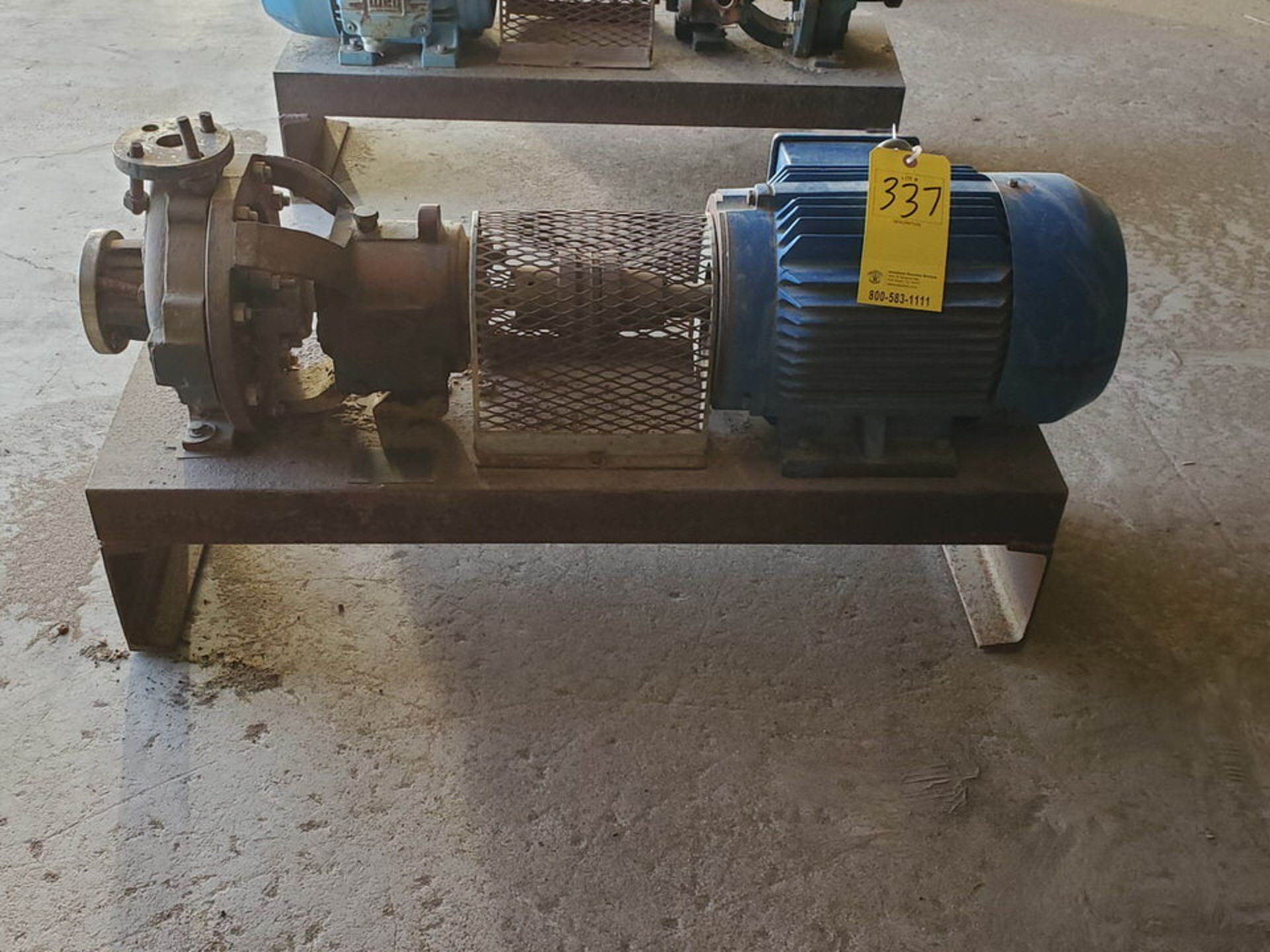 American-Marsh Pumps 1L1x1.5-6RV OSD Centrifugal Pump W/ 7.5HP Weg Motor - Image 2 of 9