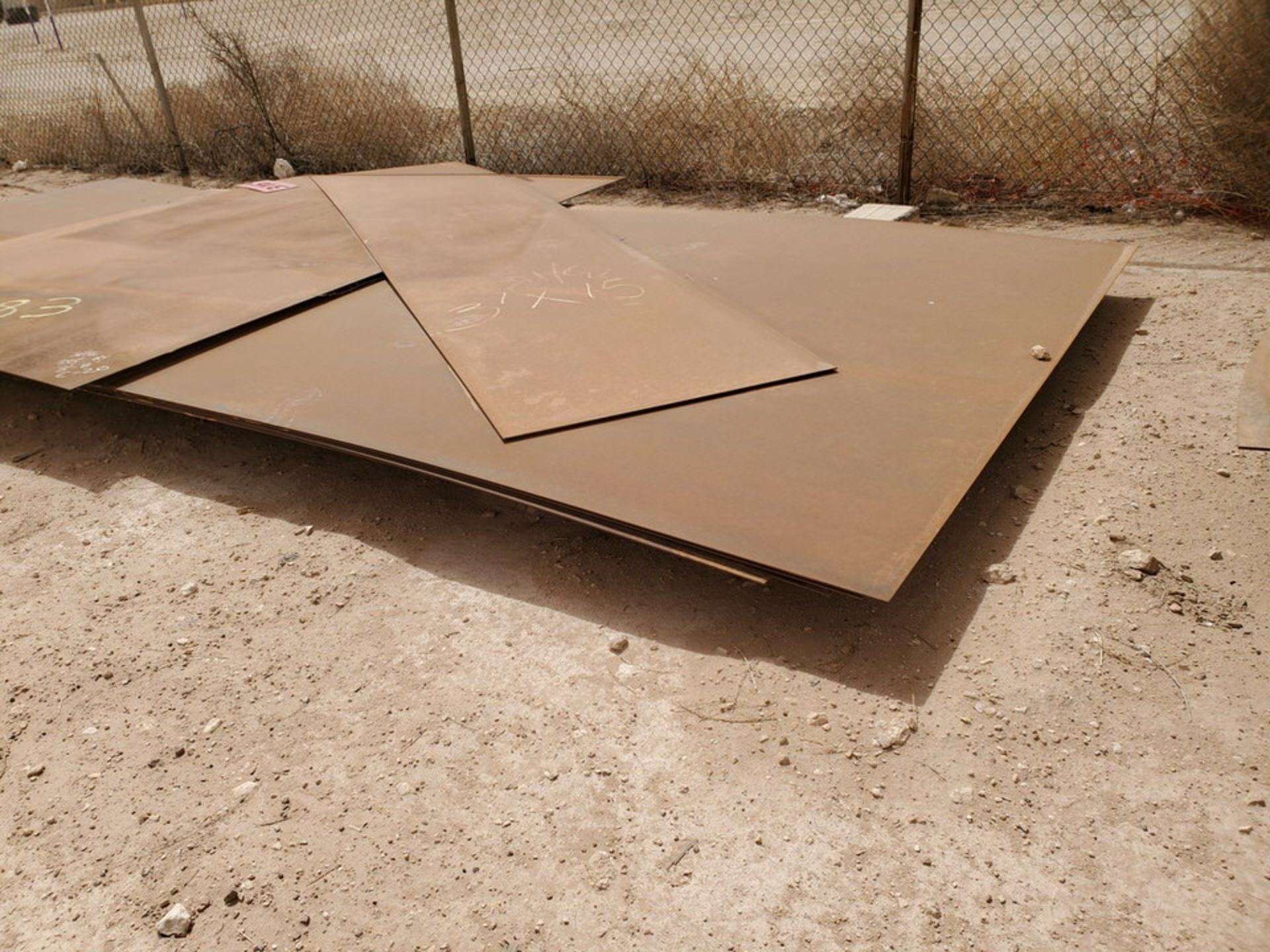 (20) Sheet Metal L: 10' - 20', W: 3' - 8', 3/16"Thk - Image 3 of 11