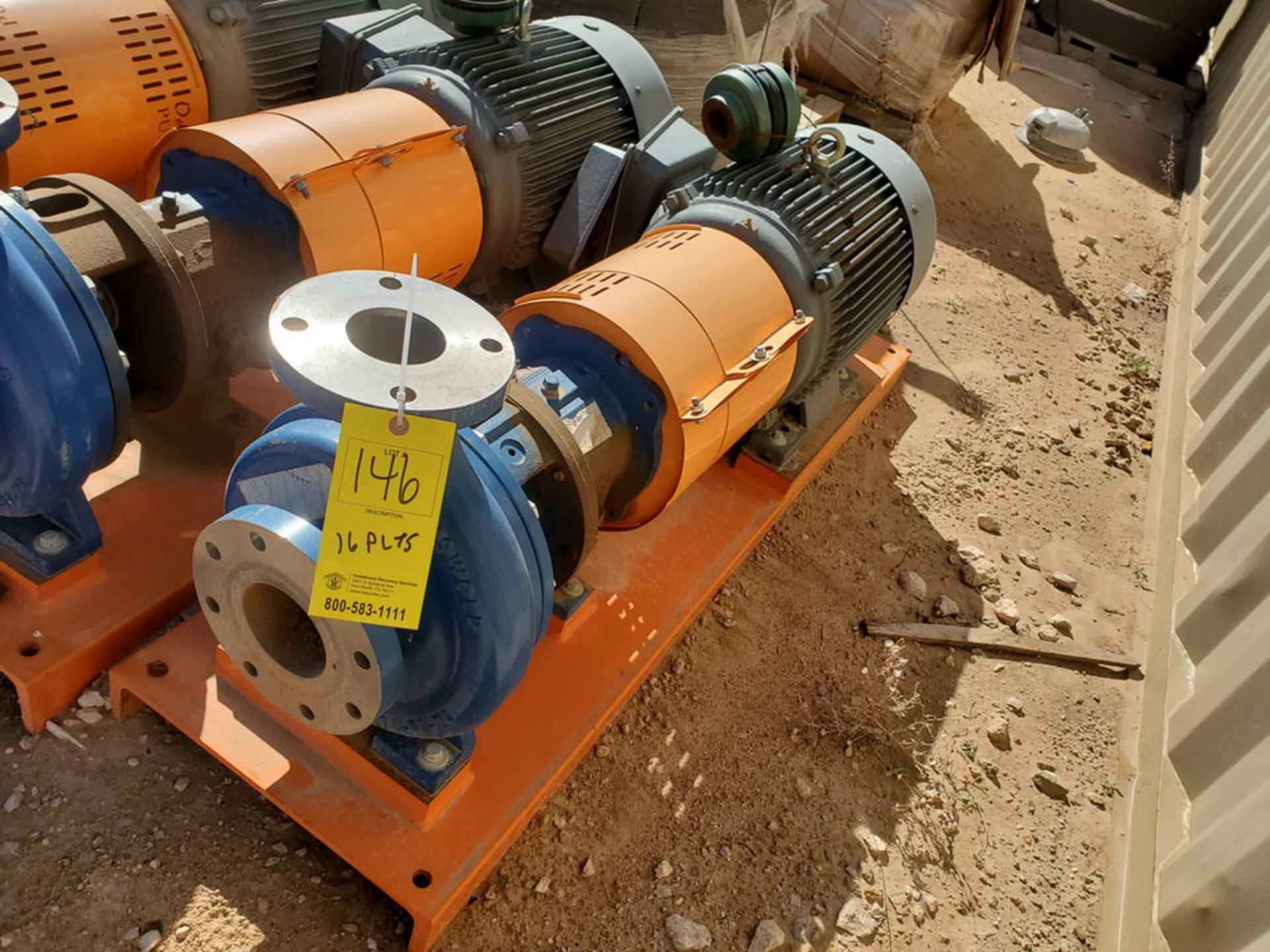 2019 Griswold 811M Centrifugal Pump Size: 4 x 3-10, 7.83 Imp Dia; W/ 50HP Motor - Image 3 of 8