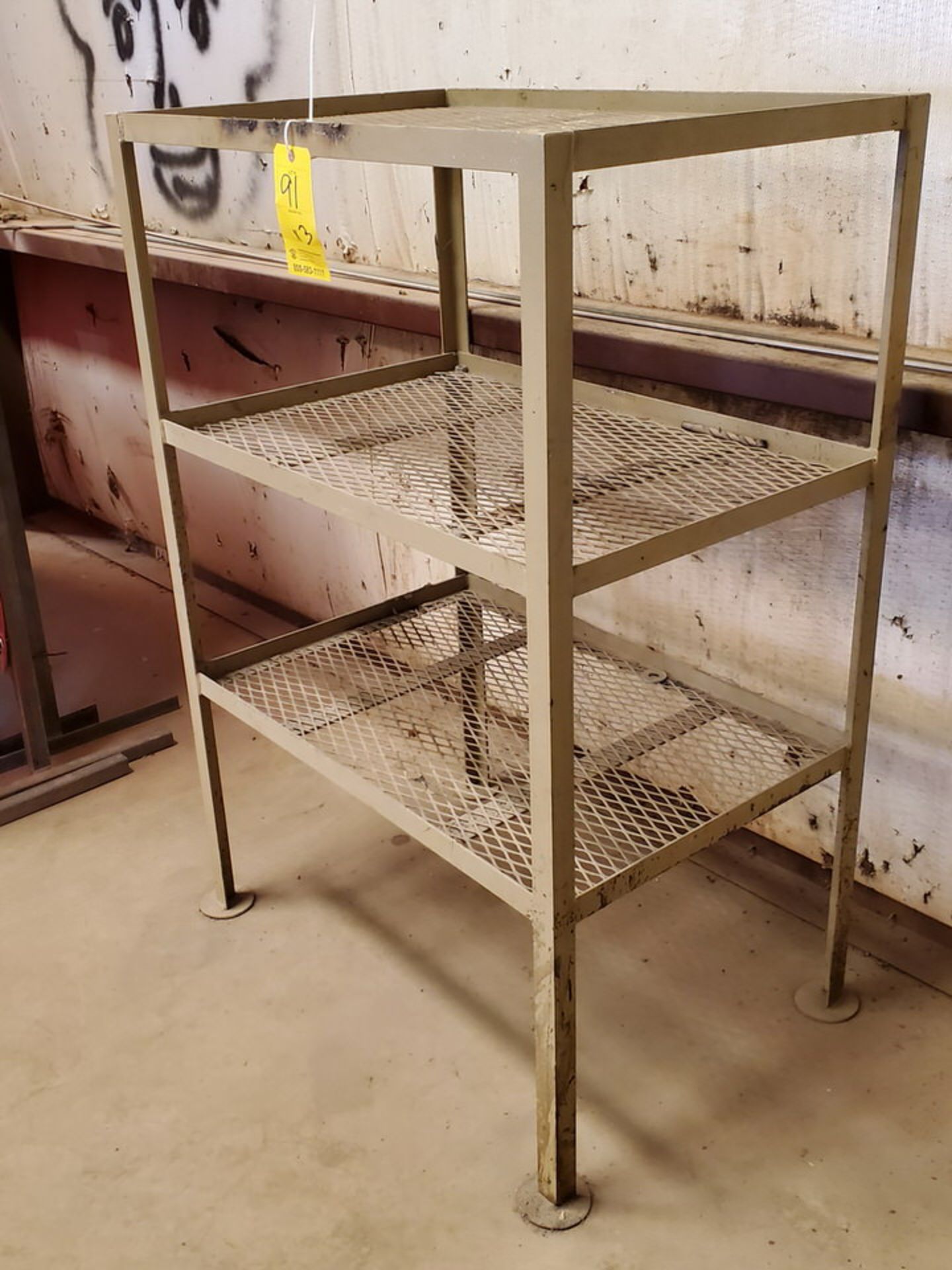 (2) Stl Material Racks (1) 24" x 36" x 55-1/2"; (1) 26" x 48" x 48" - Image 5 of 5