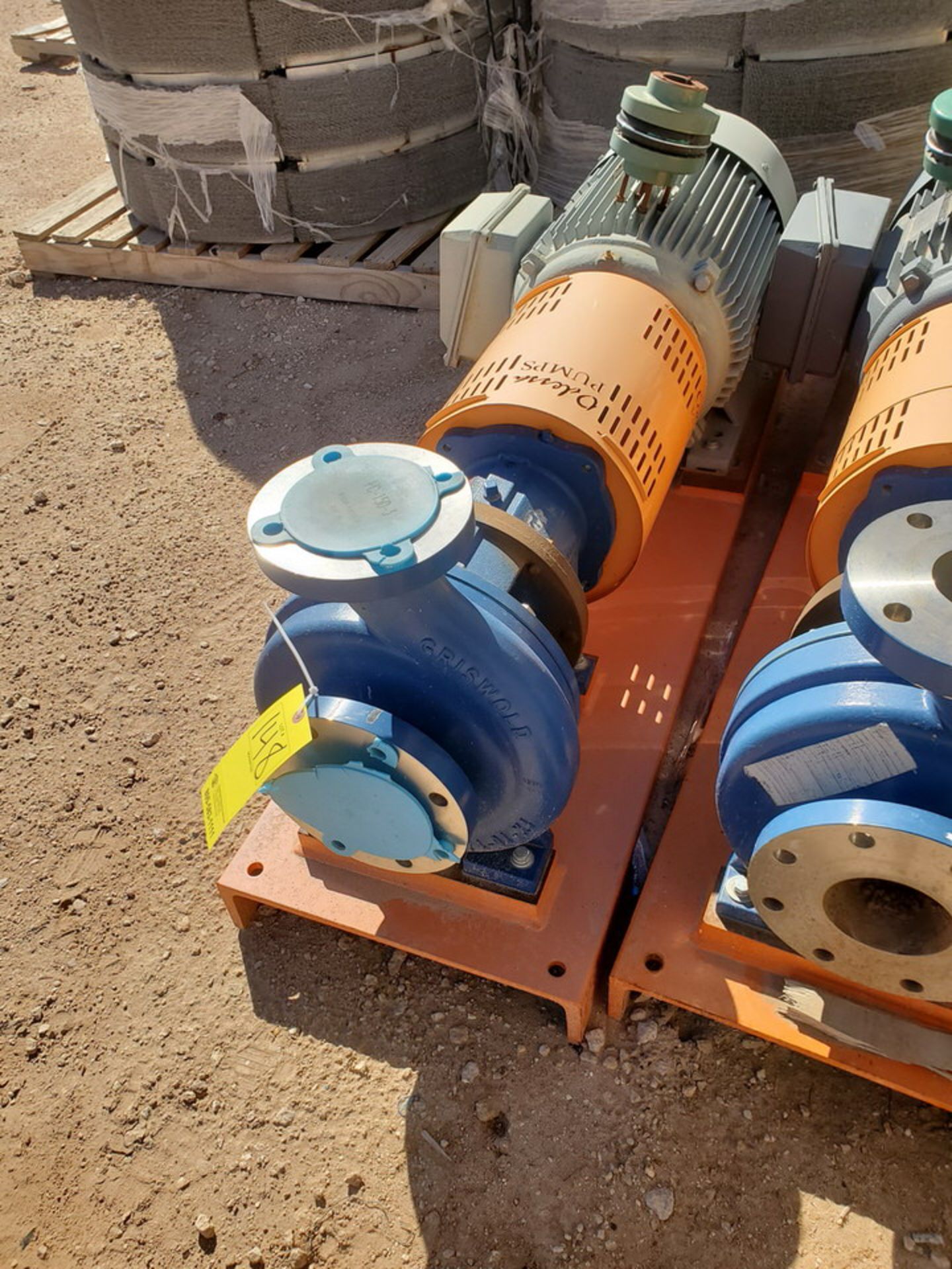 2018 Griswold 811M Centrifugal Pump Size: 4 x 3-10, 7.83 Imp Dia; W/ 50HP Motor - Image 3 of 8