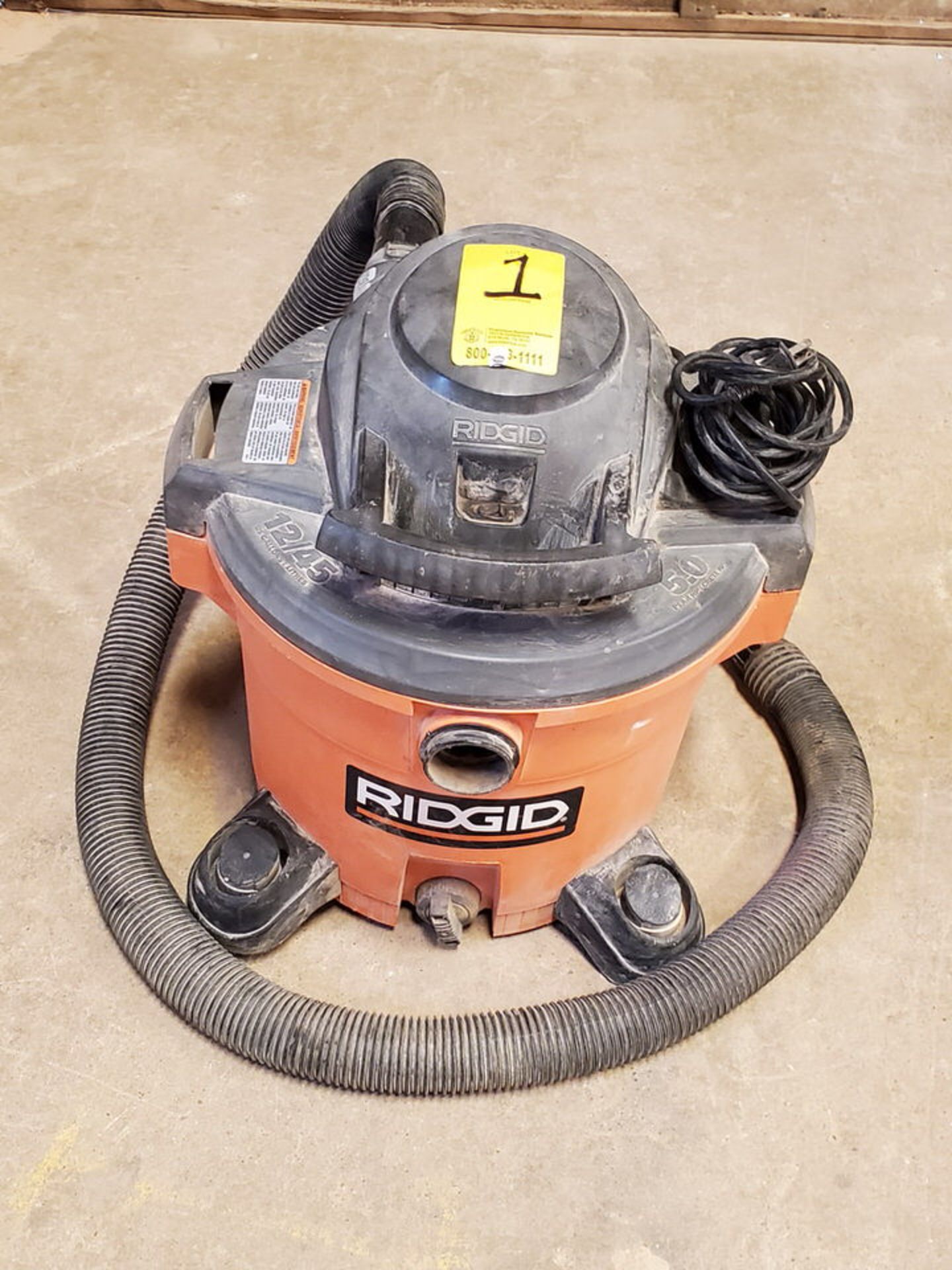 Ridgid Shop Vac