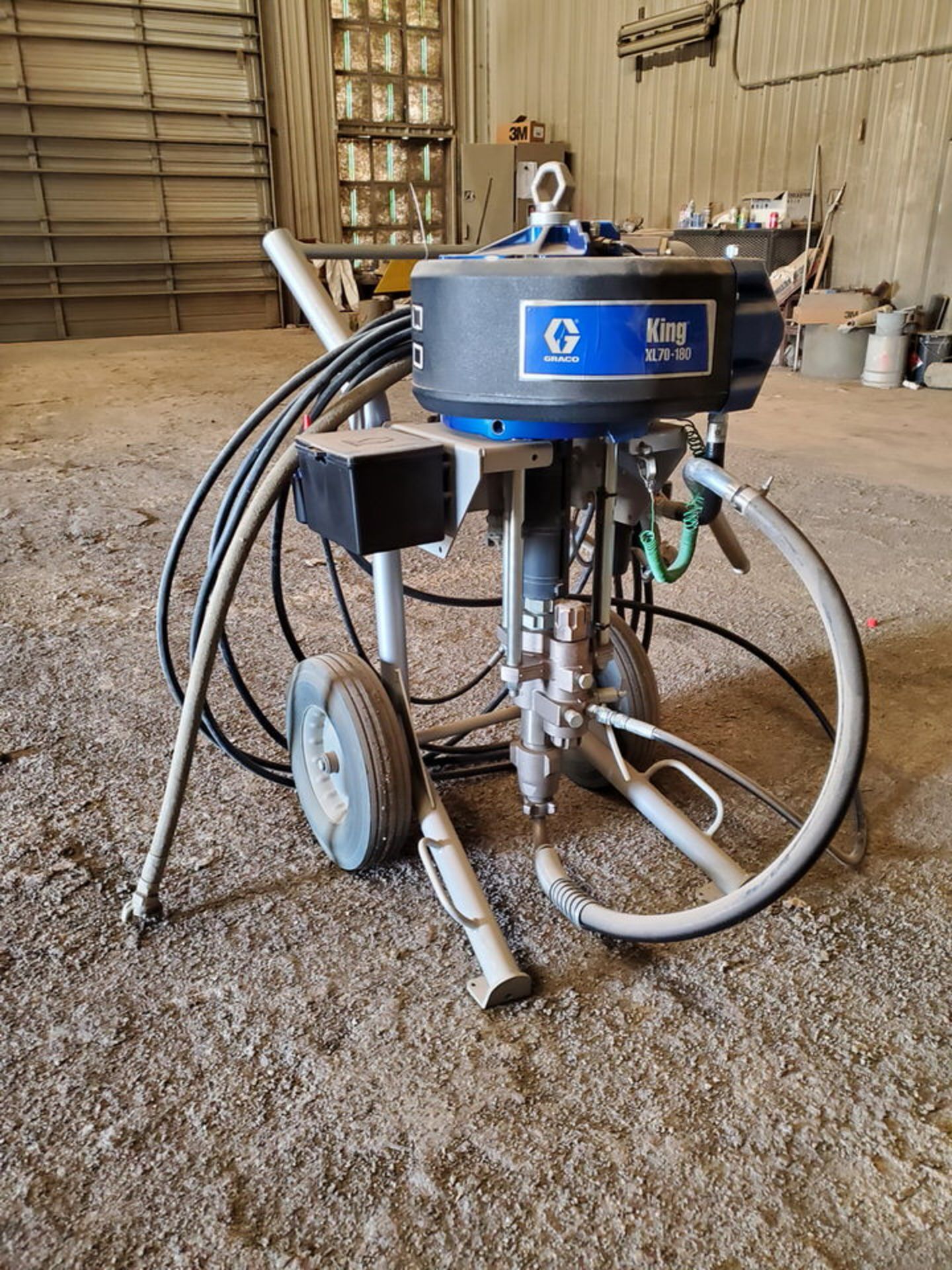 Graco XL70-180 Paint Sprayer W/ XL 6500 Air Motor, 100psi, 7Bar, 180F