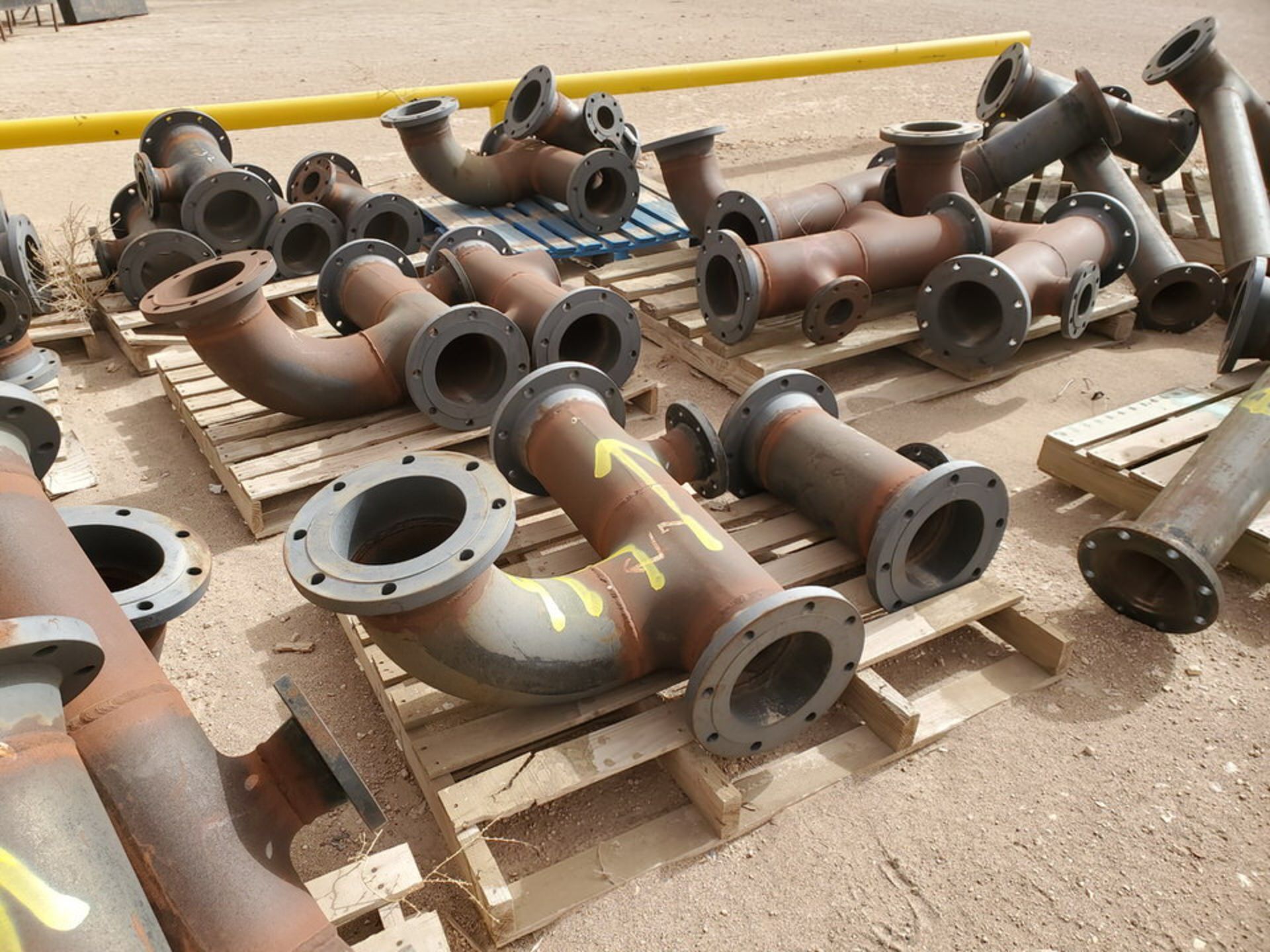 (29) Flanged Pipe 22" - 82"L - Image 4 of 15