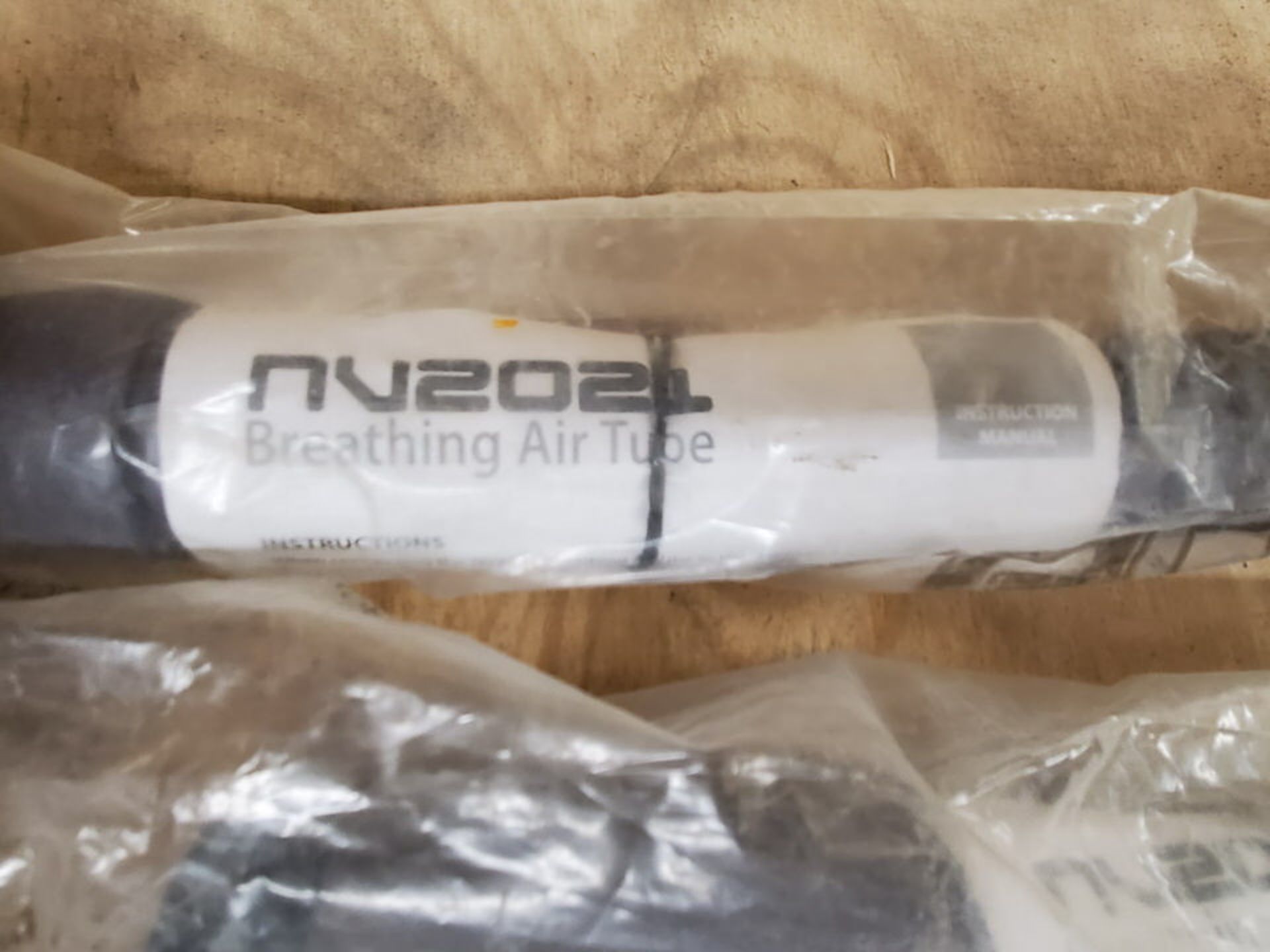 Nova Nova 2000 Respirator Blast Helmets W/ (2) NV2021 Breathing Air Tubes - Image 10 of 10