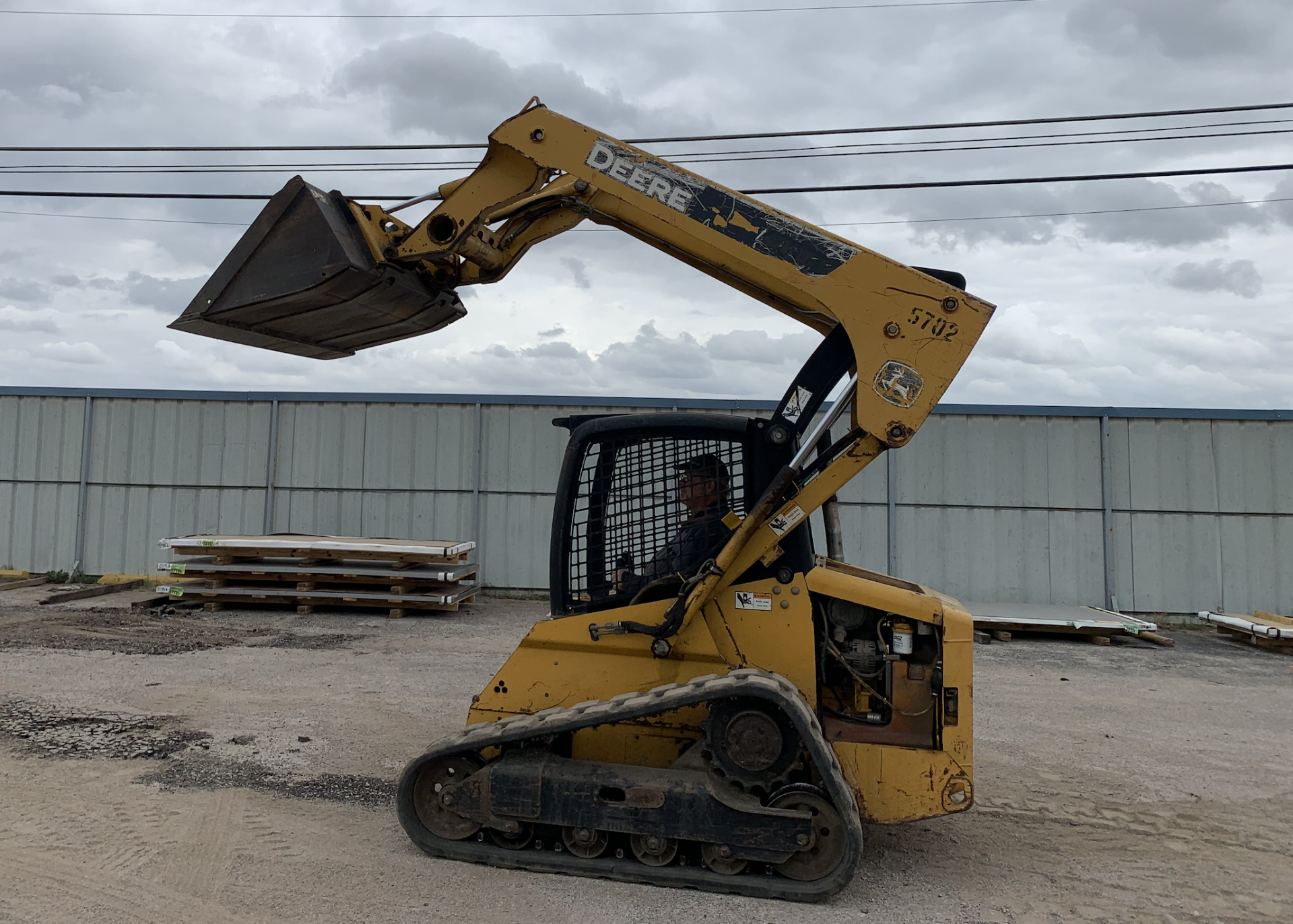 John Deer Skid Steer, Model: CT322, (LOCATION: FT WORTH, TX) - Image 7 of 13