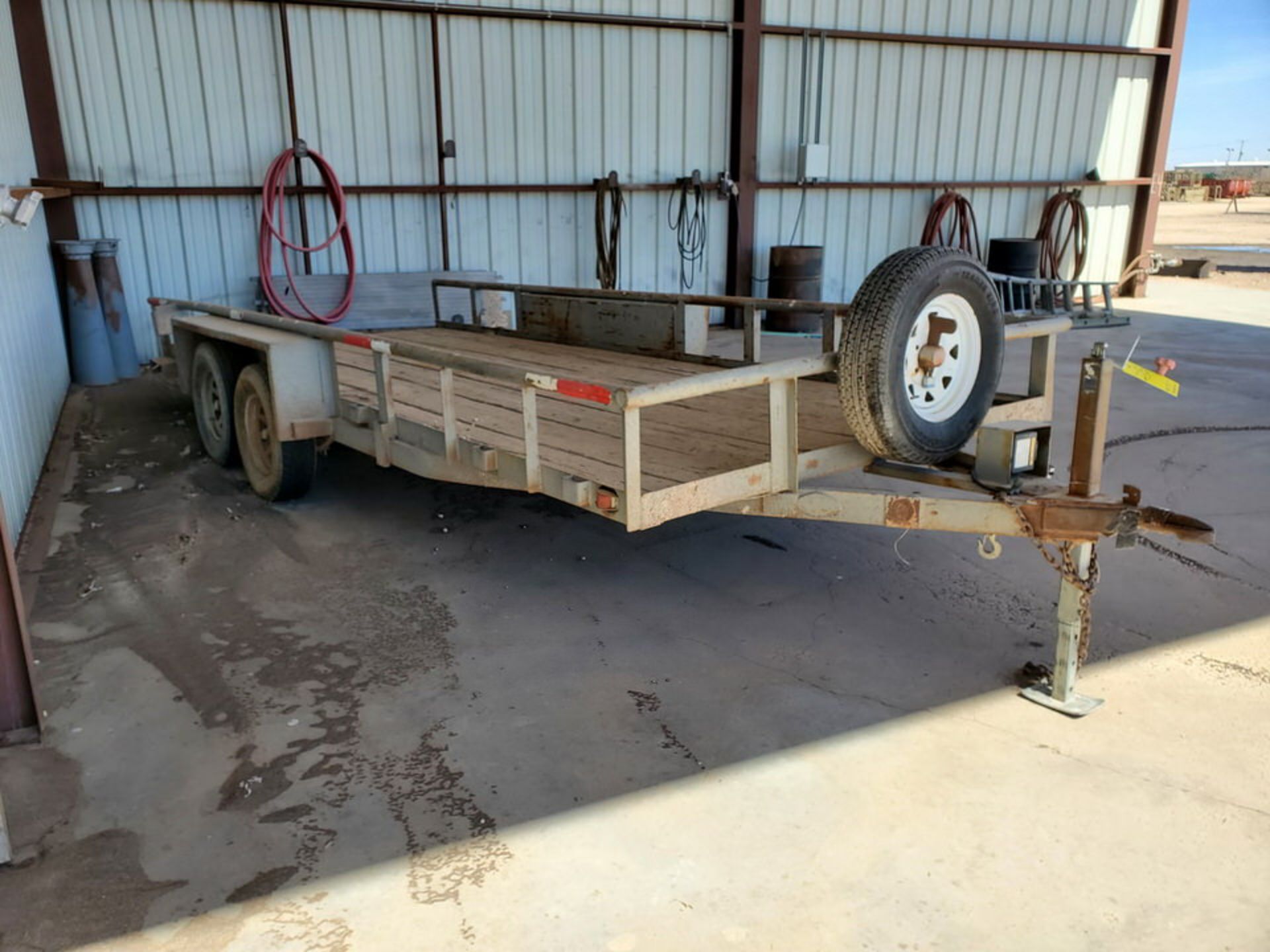 18' x 7' Trailer TX Plates: 298-704J; W/ 2" Ball - Image 2 of 13