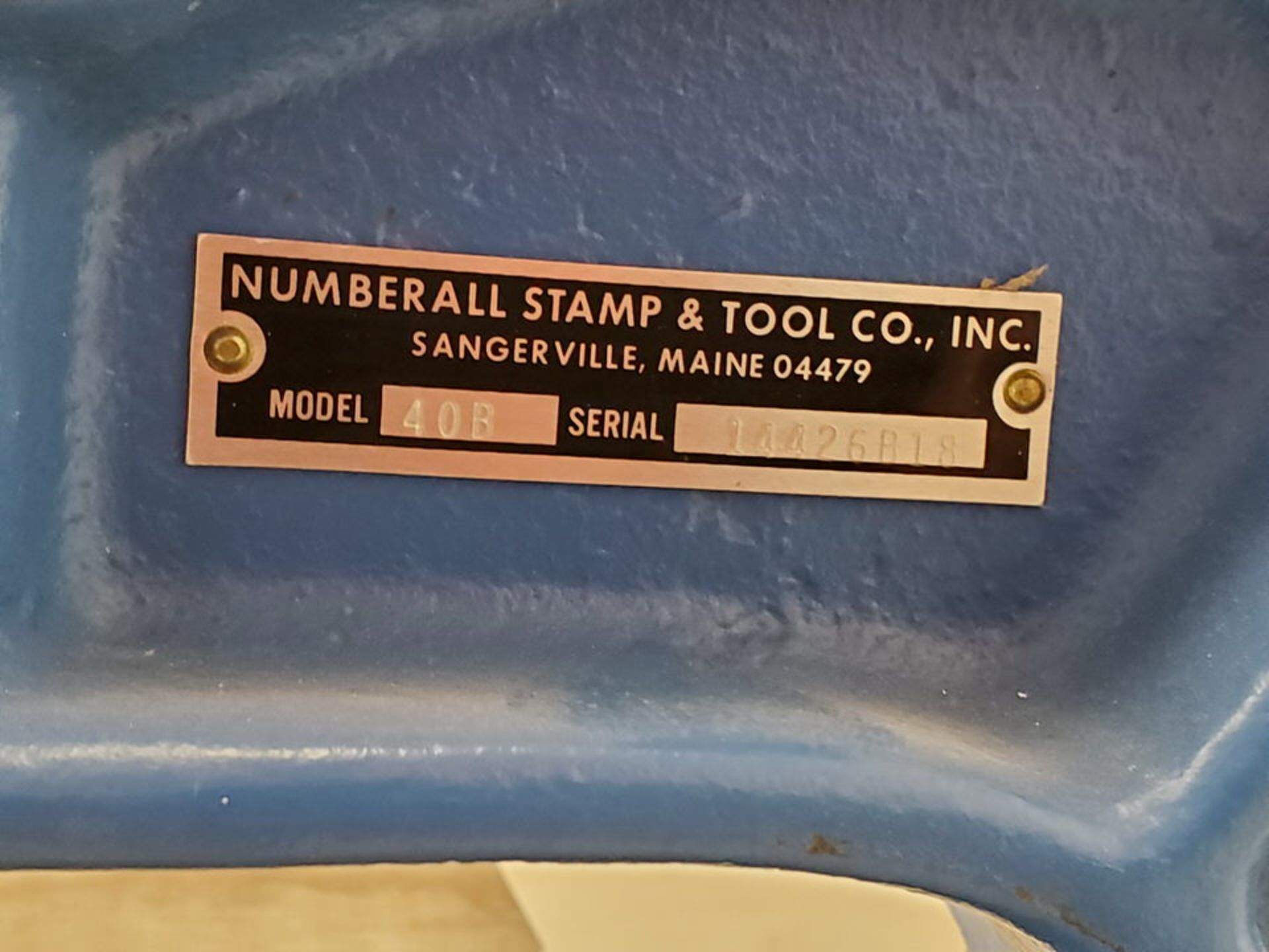 Numberall 40D Stamper - Image 4 of 4