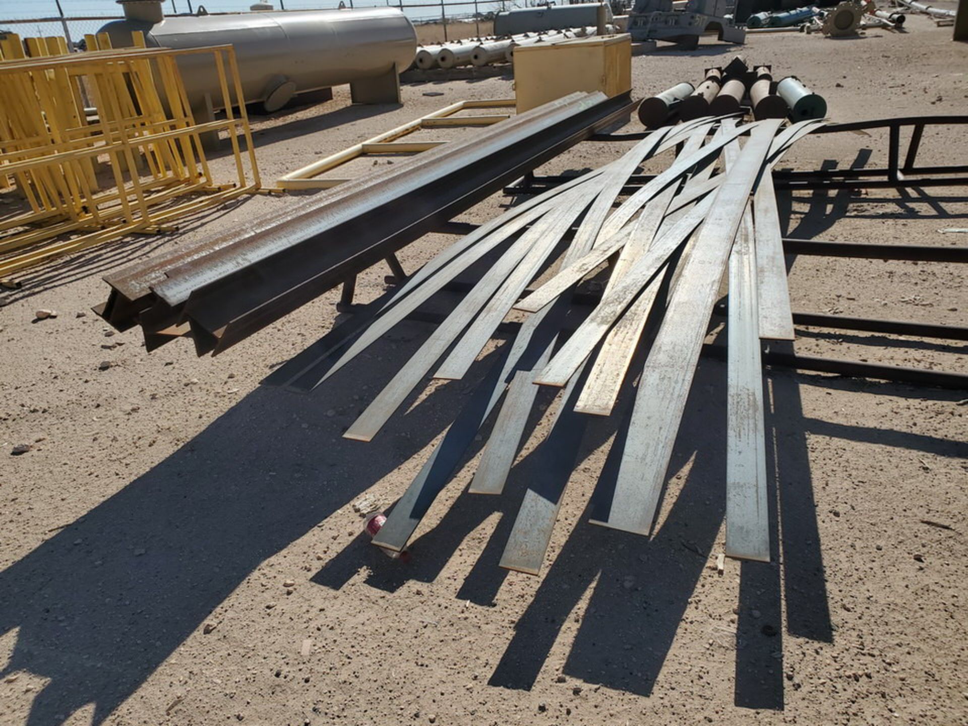 Flat Bar & I-Beams I-Beams 6" x 20'L; Flat Bar: 3" - 4" x 20'L - Image 8 of 9