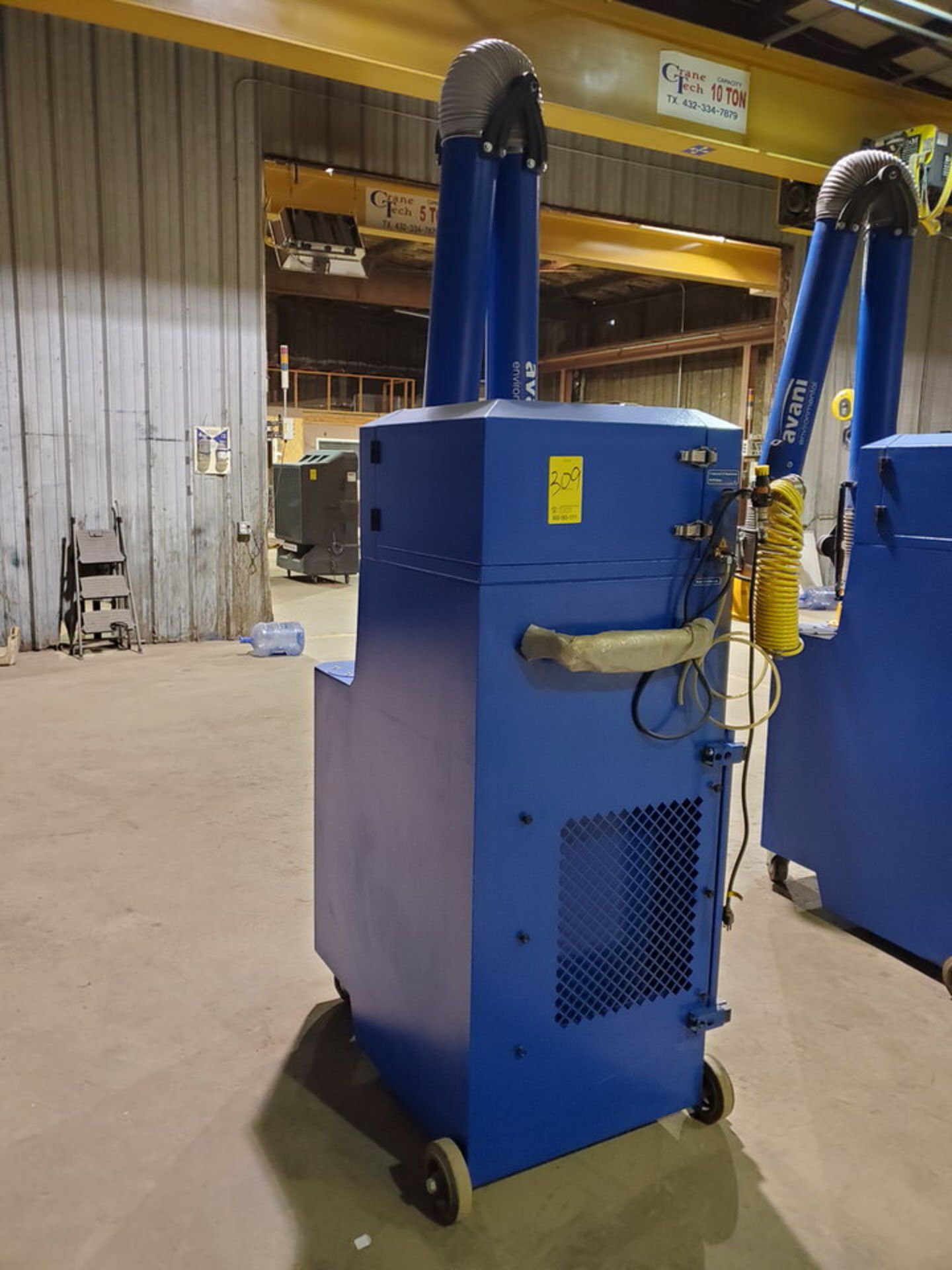 2017 Avanti SPC-2000 Portable Dust Collector 1-1/2HP, 120V, 60HZ, 1PH, 14A, 3450RPM - Image 2 of 7