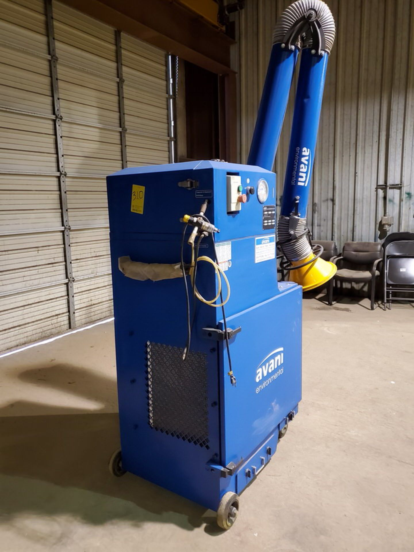 2017 Avanti SPC-2000 Portable Dust Collector 1-1/2HP, 120V, 60HZ, 1PH, 14A, 3450RPM