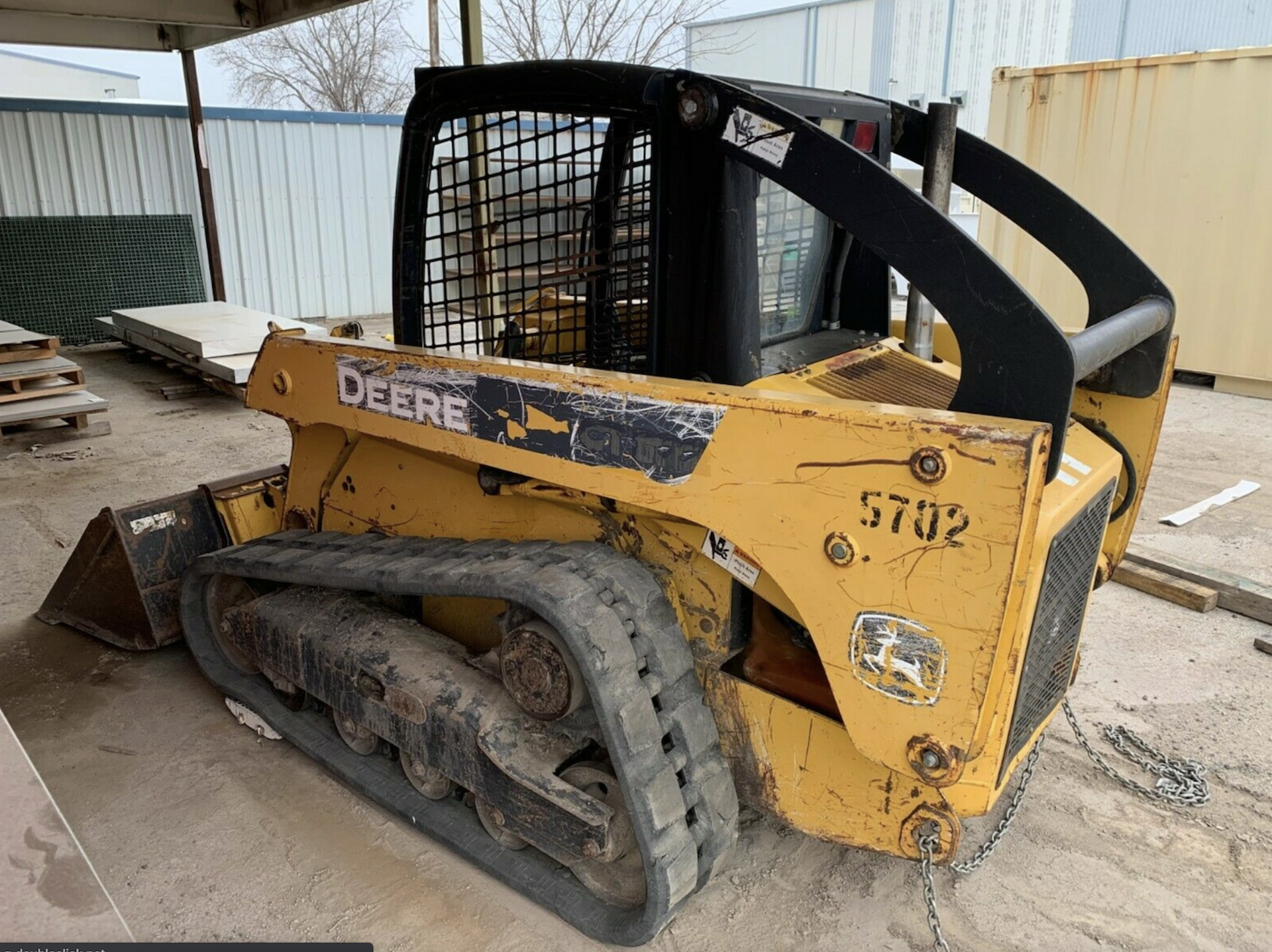 John Deer Skid Steer, Model: CT322, (LOCATION: FT WORTH, TX) - Image 11 of 13