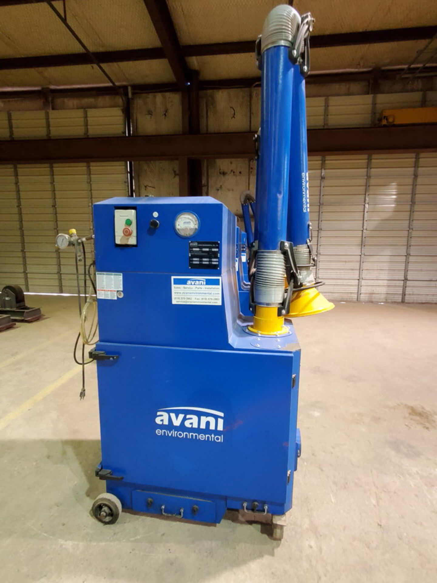 2017 Avanti SPC-2000 Portable Dust Collector 1-1/2HP, 120V, 60HZ, 1PH, 14A, 3450RPM - Image 5 of 7