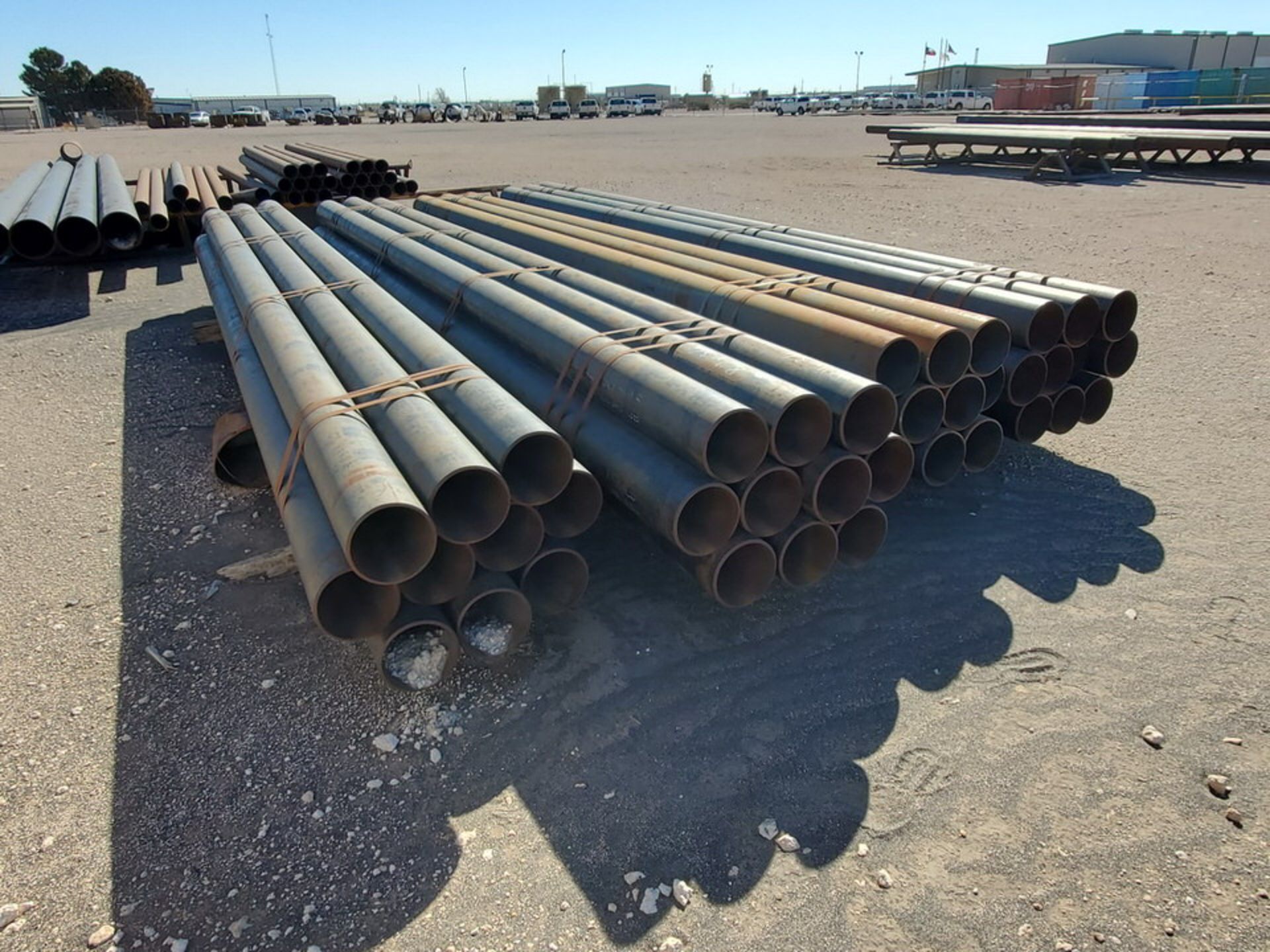 (40) Pipe 20'8"L, Sch 40 Std; 8" & 8" x 3/8"Thk - Image 3 of 10