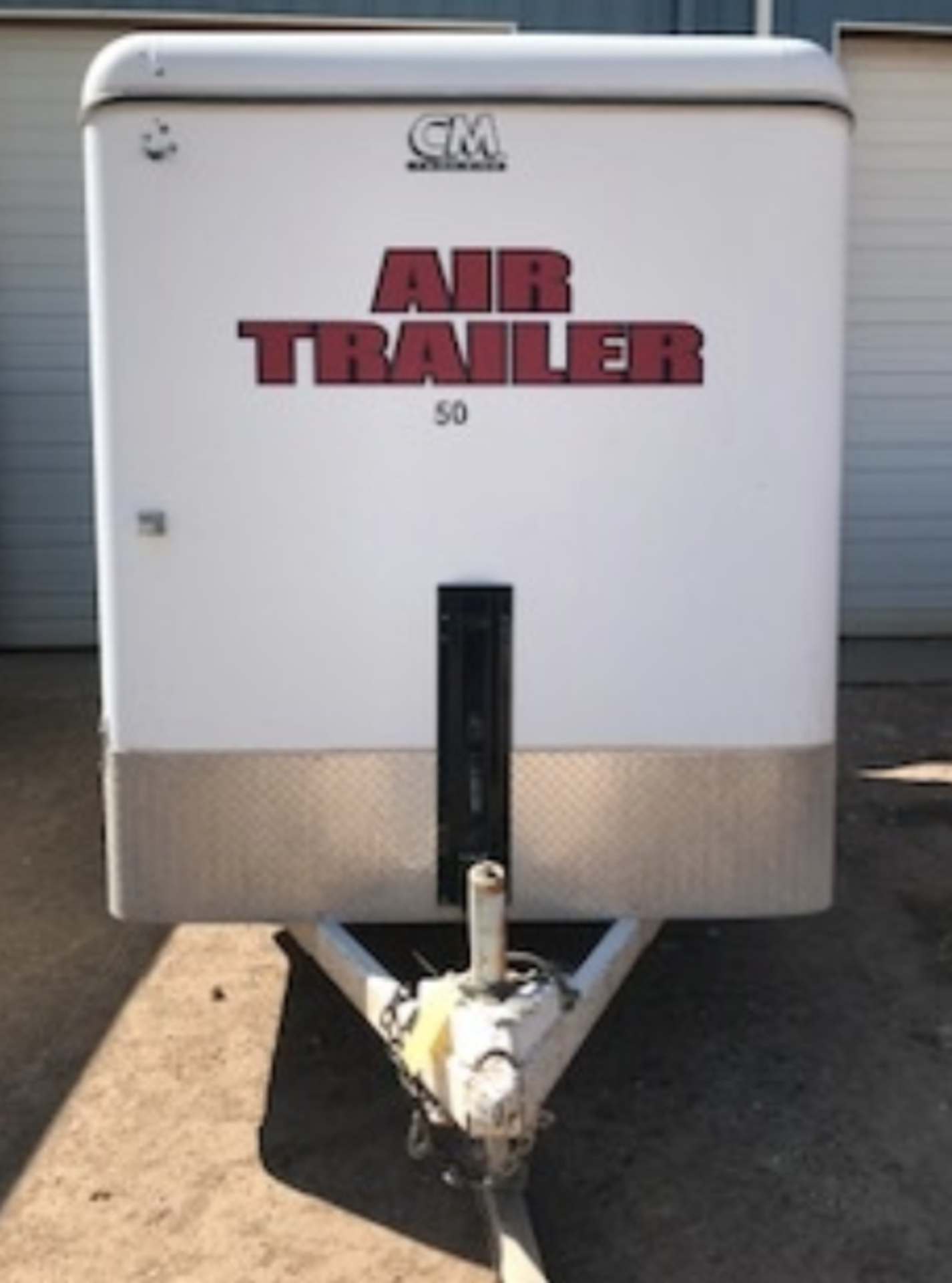 Enclosed Trailer, Misc Office Furniture, Metal File Cabinet, Air Tanks - Image 3 of 4