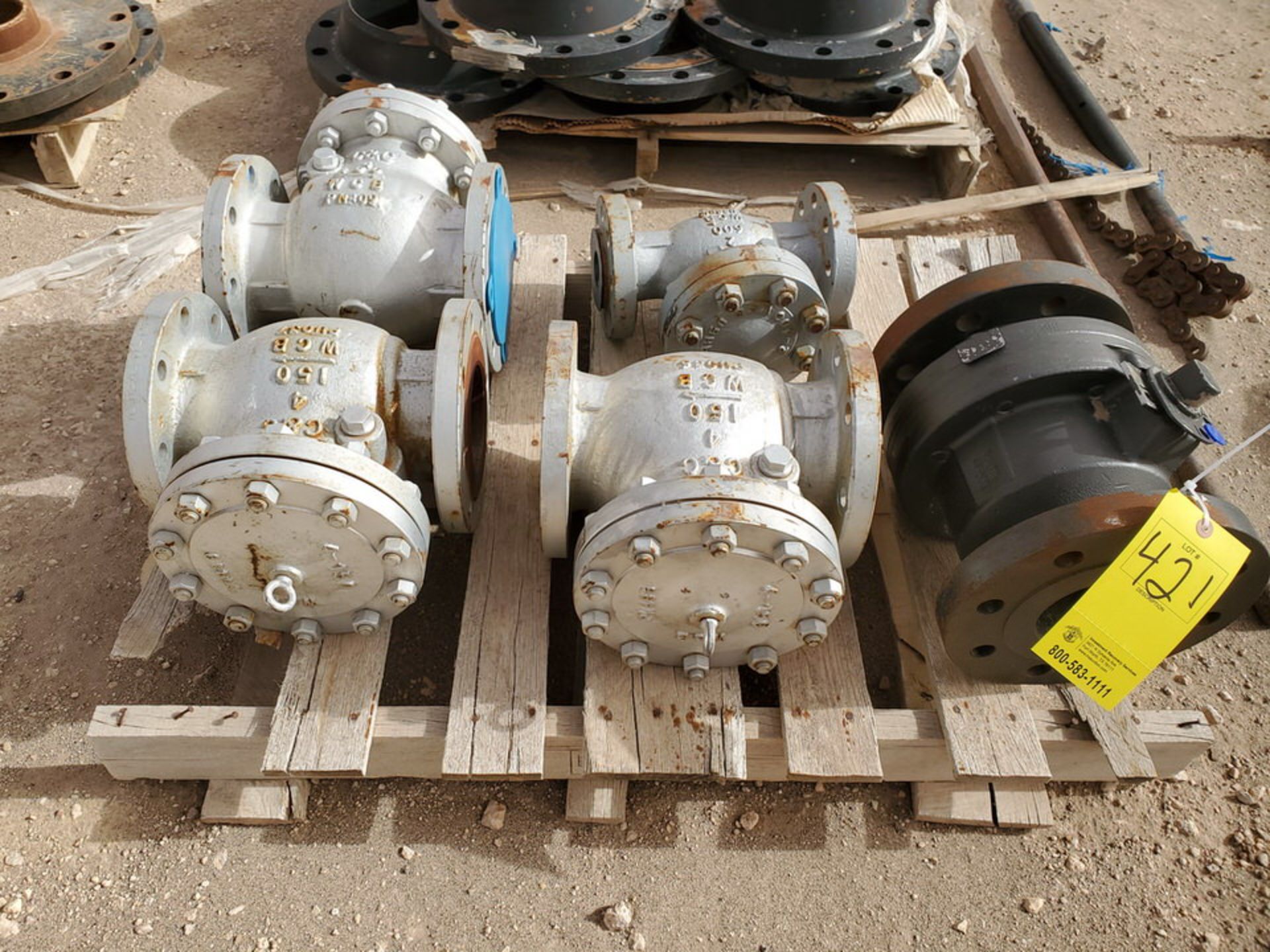 (19) Assorted Ball Valves 1"- 4", 150# - 750#, Mfg's: Balon, C & C, Mec & Other - Image 2 of 11