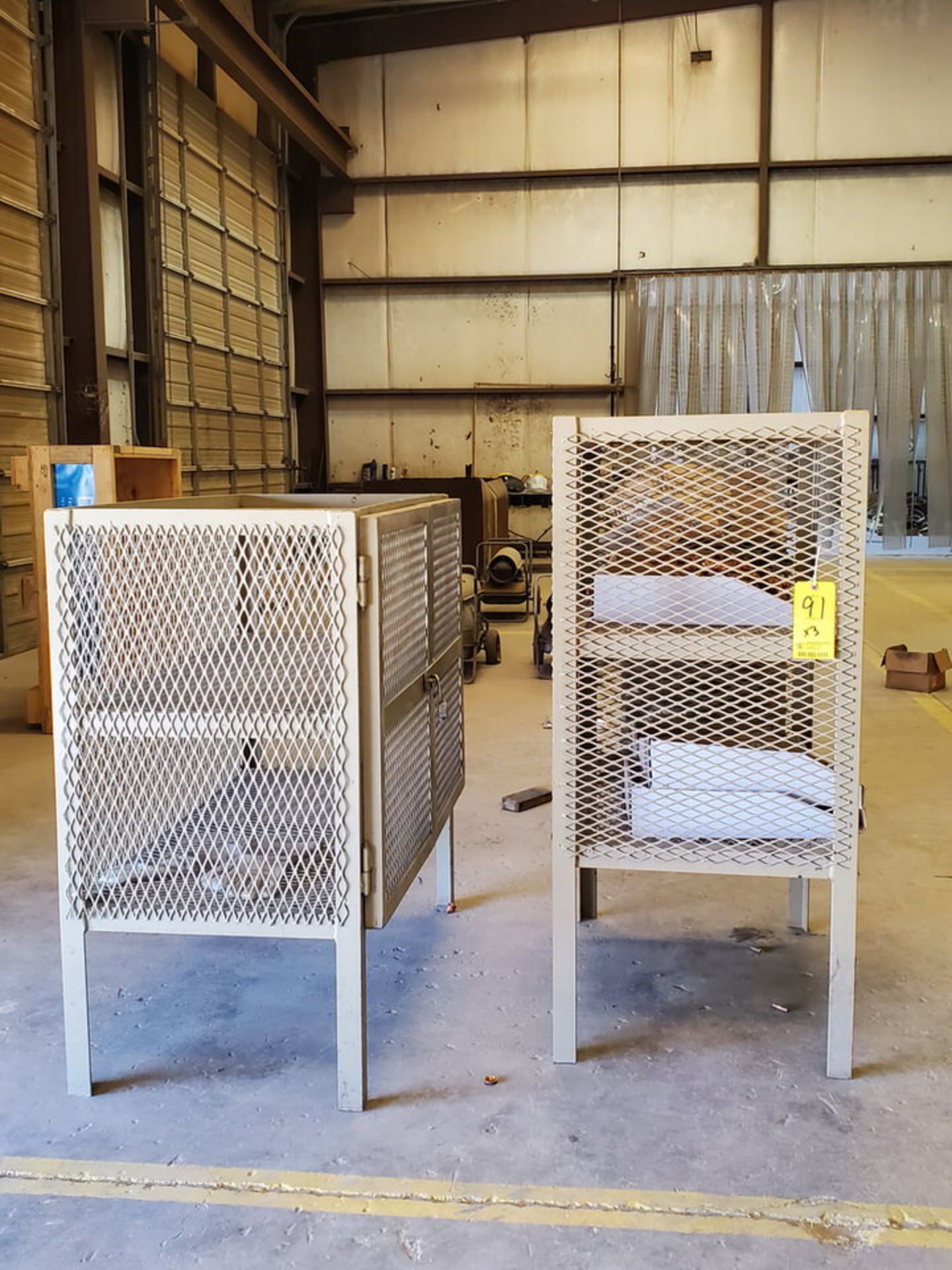 (2) Stl Material Racks (1) 24" x 36" x 55-1/2"; (1) 26" x 48" x 48" - Image 2 of 5