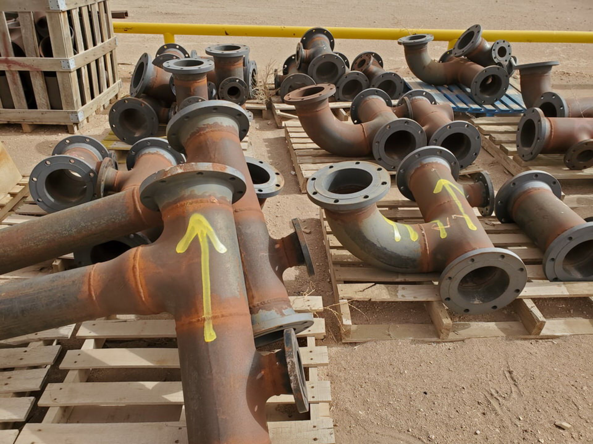 (29) Flanged Pipe 22" - 82"L - Image 13 of 15