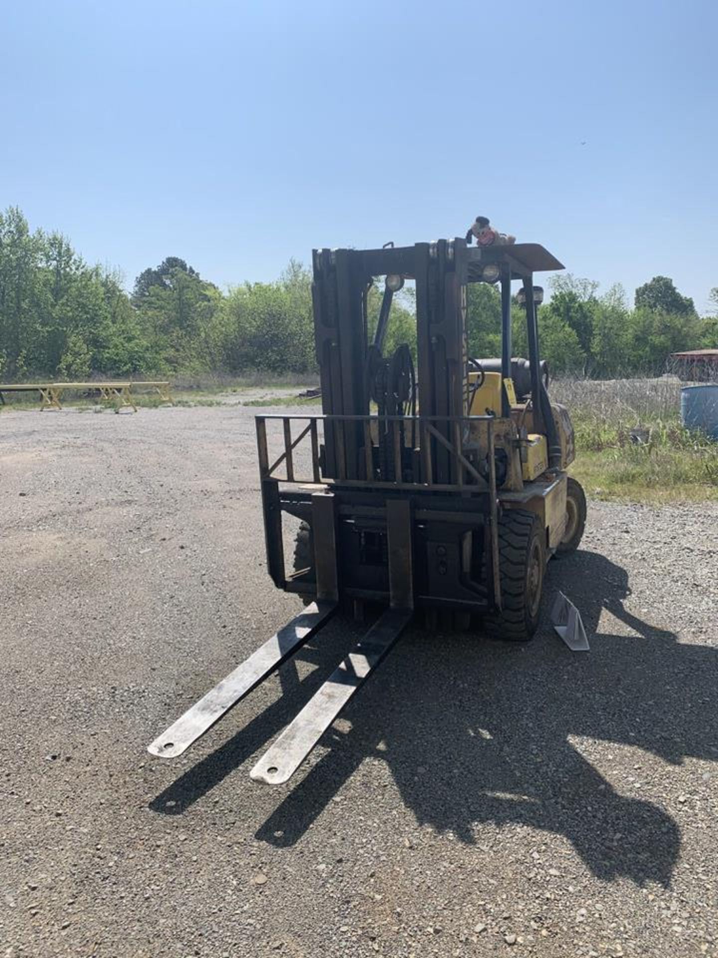 HYSTER 8,000 LB FORKLIFT, MDL: H80XL, LIFT HT: 172", LP GAS, SIDE SHIFT, 5' FORKS, 6,257 HOURS - Image 3 of 6