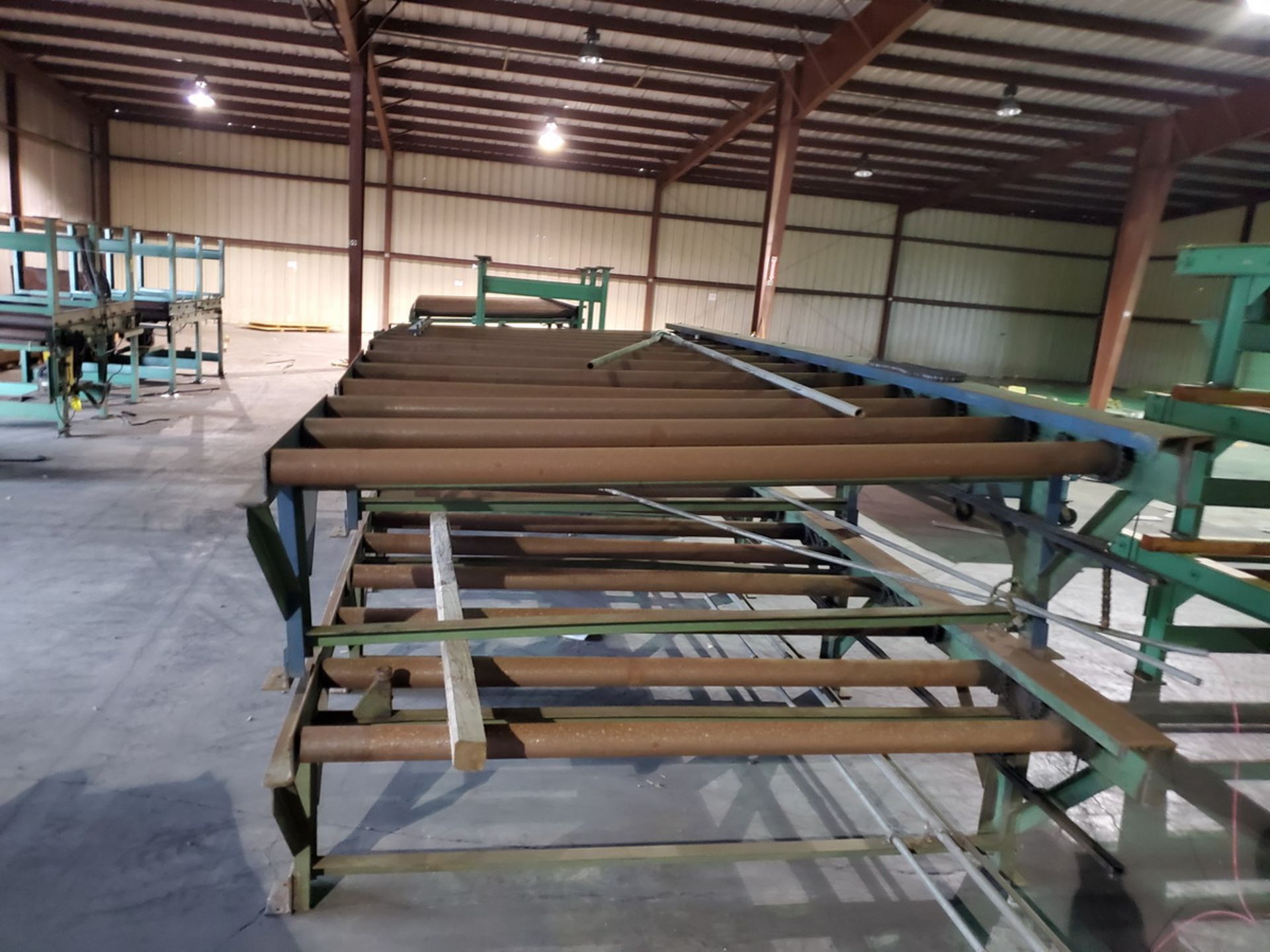 (9) Motorized Roller Conveyors (4) 30' x 93" x 31-1/2"H (84" Feed Roll); (1) 3' x 93" x 31-1/2"H ( - Image 15 of 23