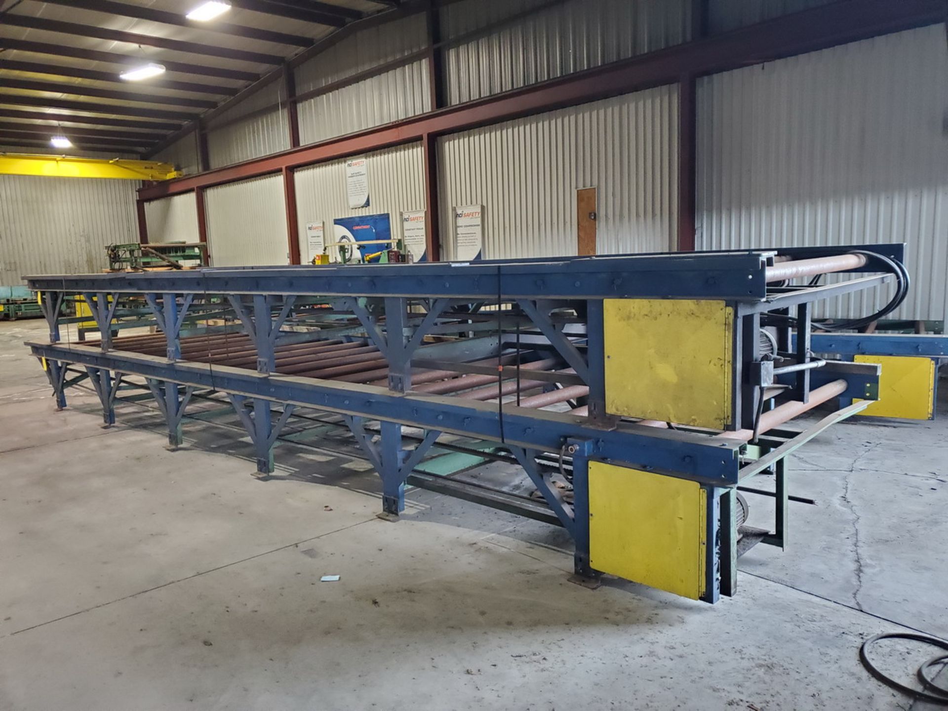 (9) Motorized Roller Conveyors (4) 30' x 93" x 31-1/2"H (84" Feed Roll); (1) 3' x 93" x 31-1/2"H ( - Image 3 of 23