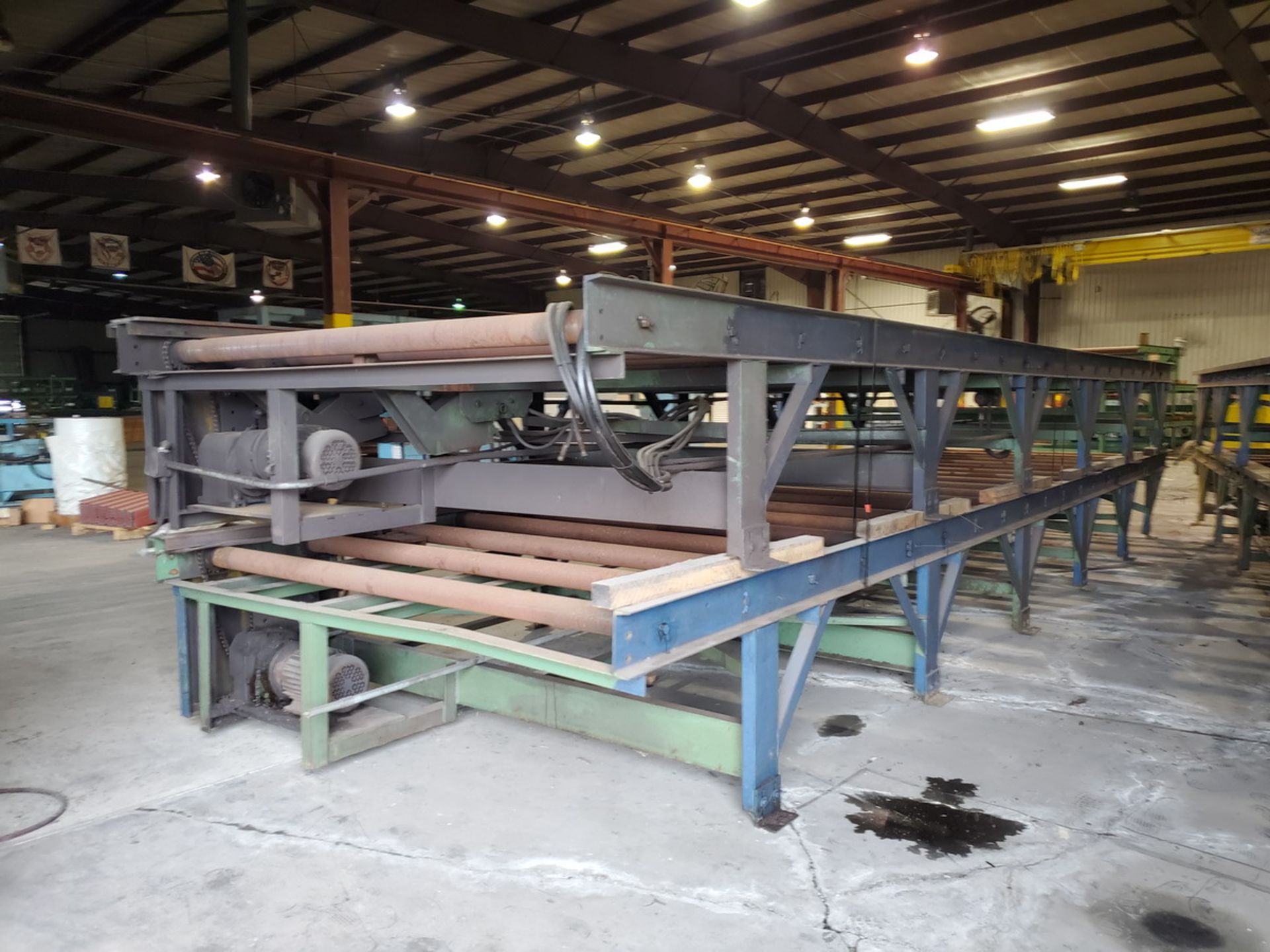 (9) Motorized Roller Conveyors (4) 30' x 93" x 31-1/2"H (84" Feed Roll); (1) 3' x 93" x 31-1/2"H ( - Image 5 of 23