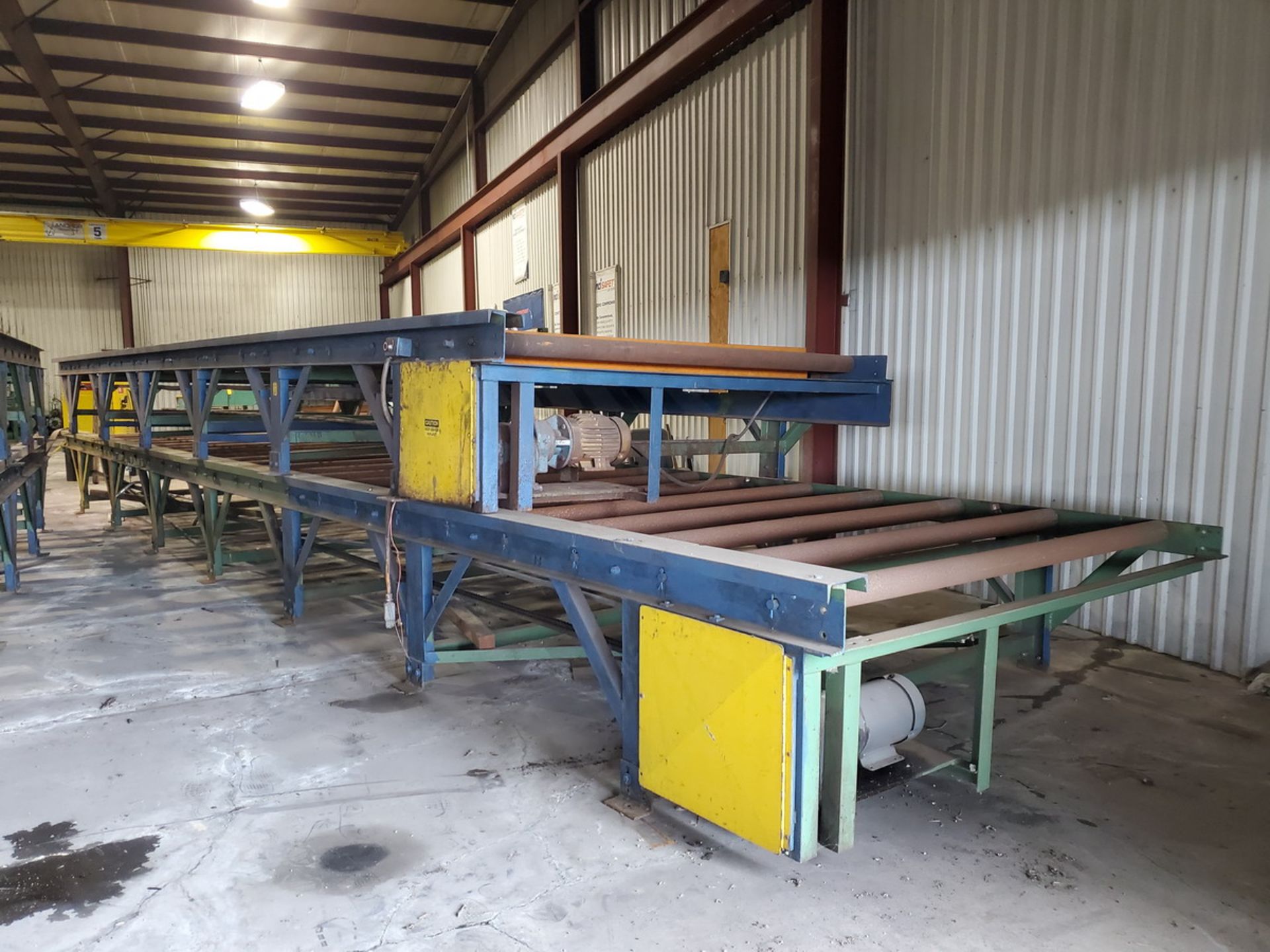 (9) Motorized Roller Conveyors (4) 30' x 93" x 31-1/2"H (84" Feed Roll); (1) 3' x 93" x 31-1/2"H ( - Image 6 of 23