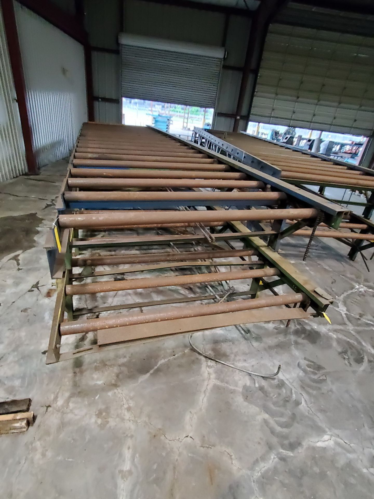 (9) Motorized Roller Conveyors (4) 30' x 93" x 31-1/2"H (84" Feed Roll); (1) 3' x 93" x 31-1/2"H ( - Image 10 of 23