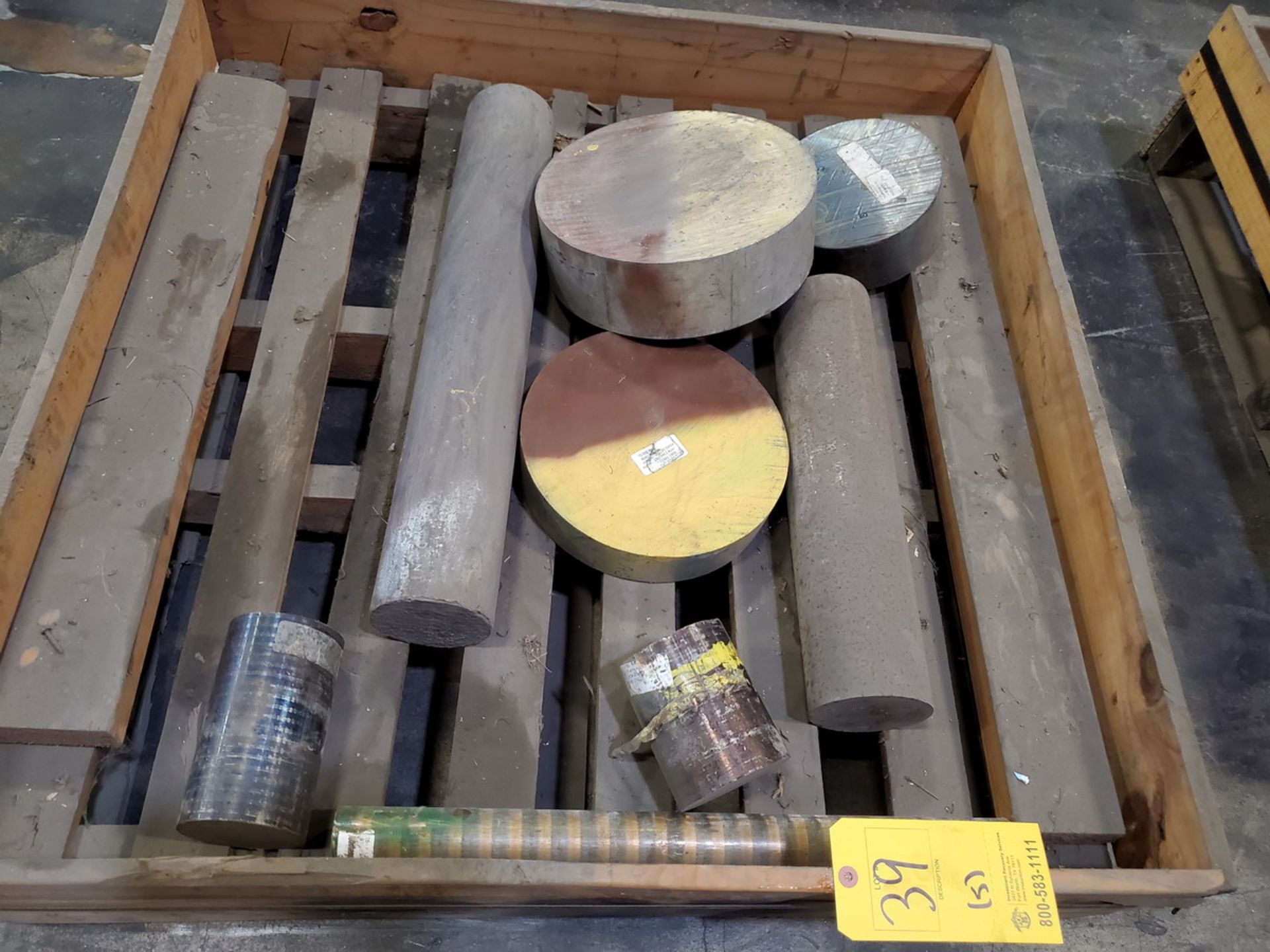 (5) Crates Of Assorted Raw Material Grades: 17-4, 410, 6061, etc. - Image 20 of 27