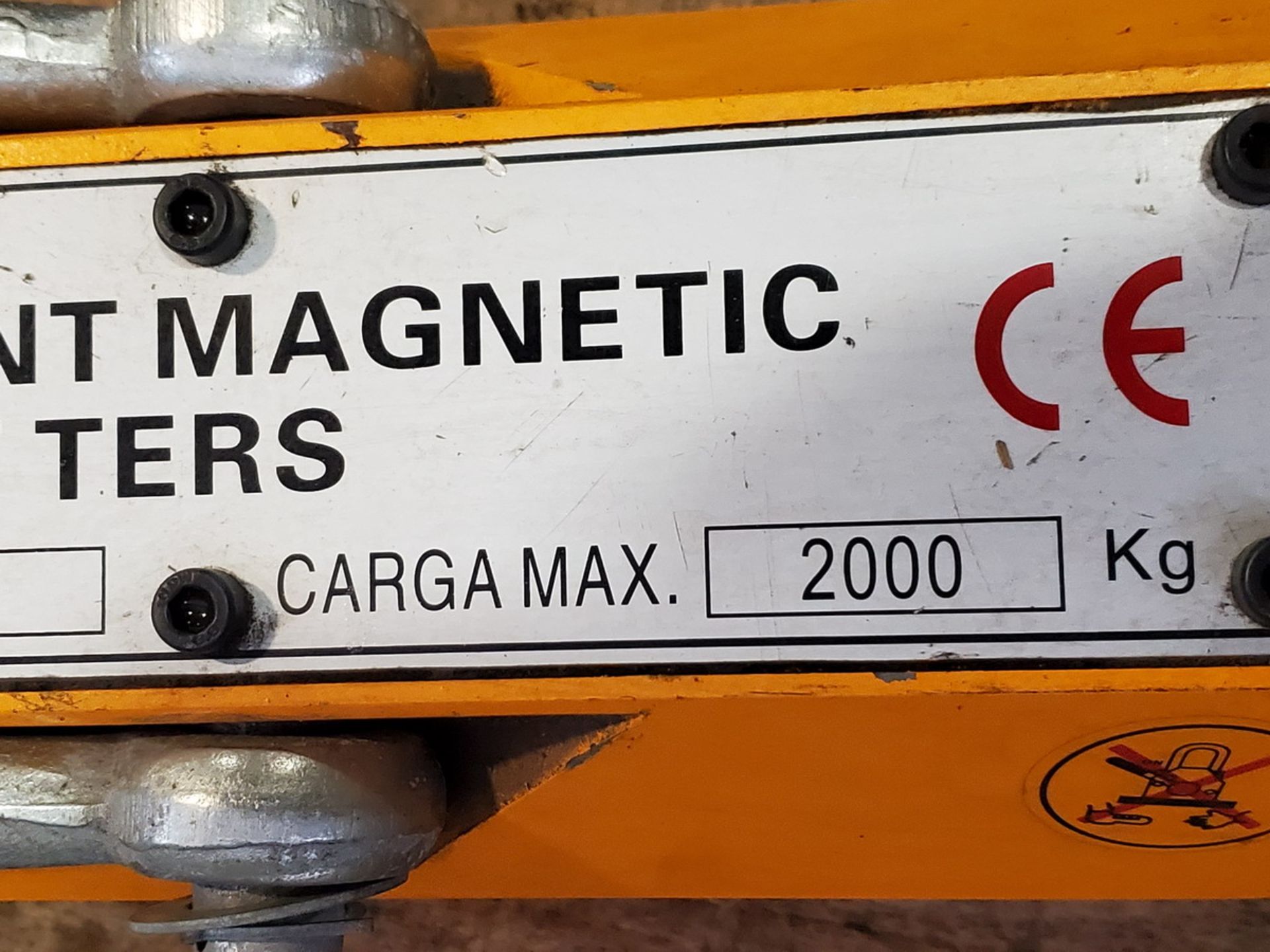 CE Lift Magnet 2,000Kg - Image 5 of 5