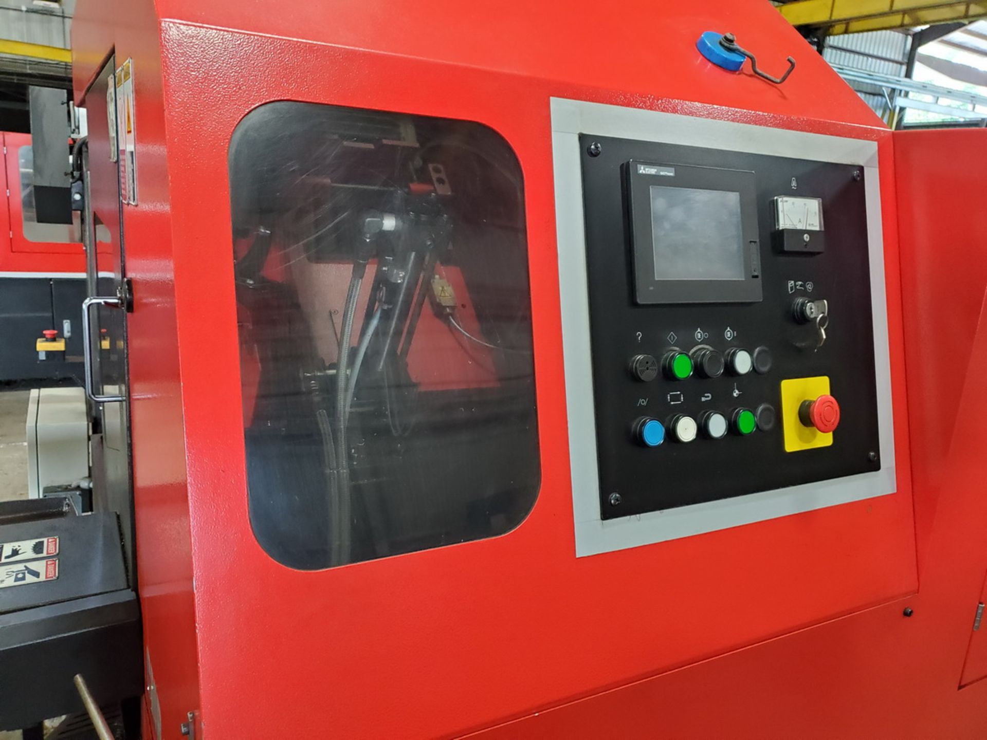 2017 Amada CMB 100 CNC Metal Cutting Carbide Circular Saw 200V, 3PH, 50/60HZ; Blade: 14.2" Dia x . - Image 11 of 15