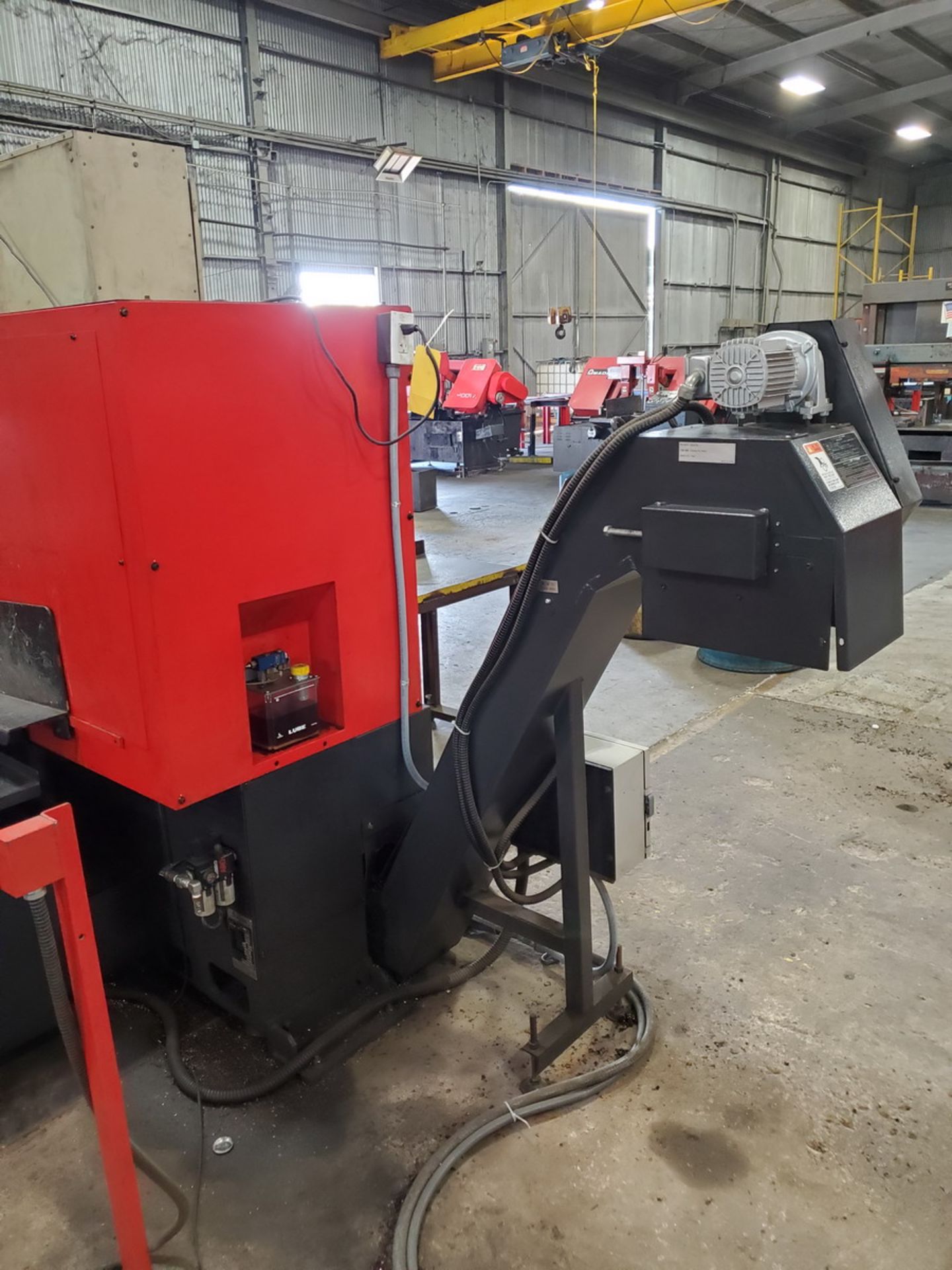 2017 Amada CMB 100 CNC Metal Cutting Carbide Circular Saw 200V, 3PH, 50/60HZ; Blade: 14.2" Dia x . - Image 9 of 15