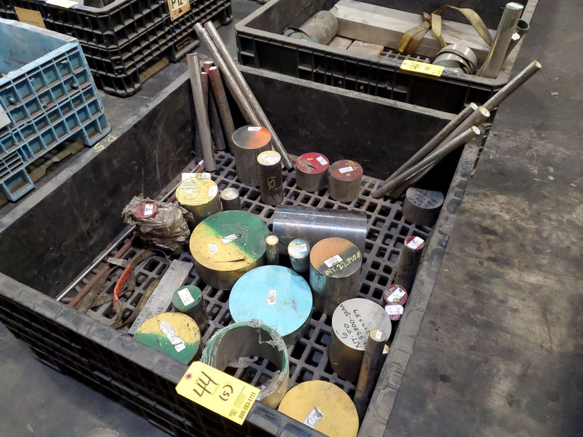 (5) Crates Of Assorted Raw Material Grades: 4140, 316, 17-4, etc. - Image 2 of 67