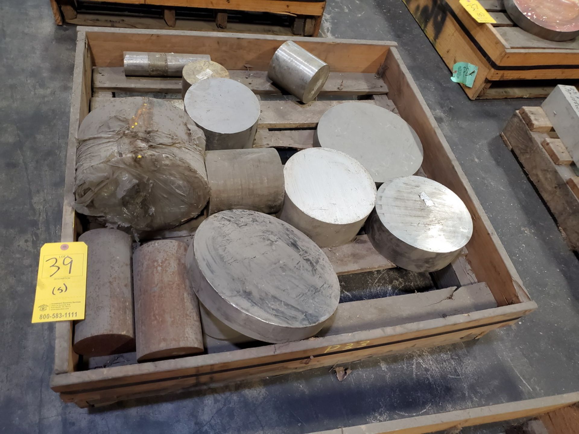 (5) Crates Of Assorted Raw Material Grades: 17-4, 410, 6061, etc. - Image 13 of 27