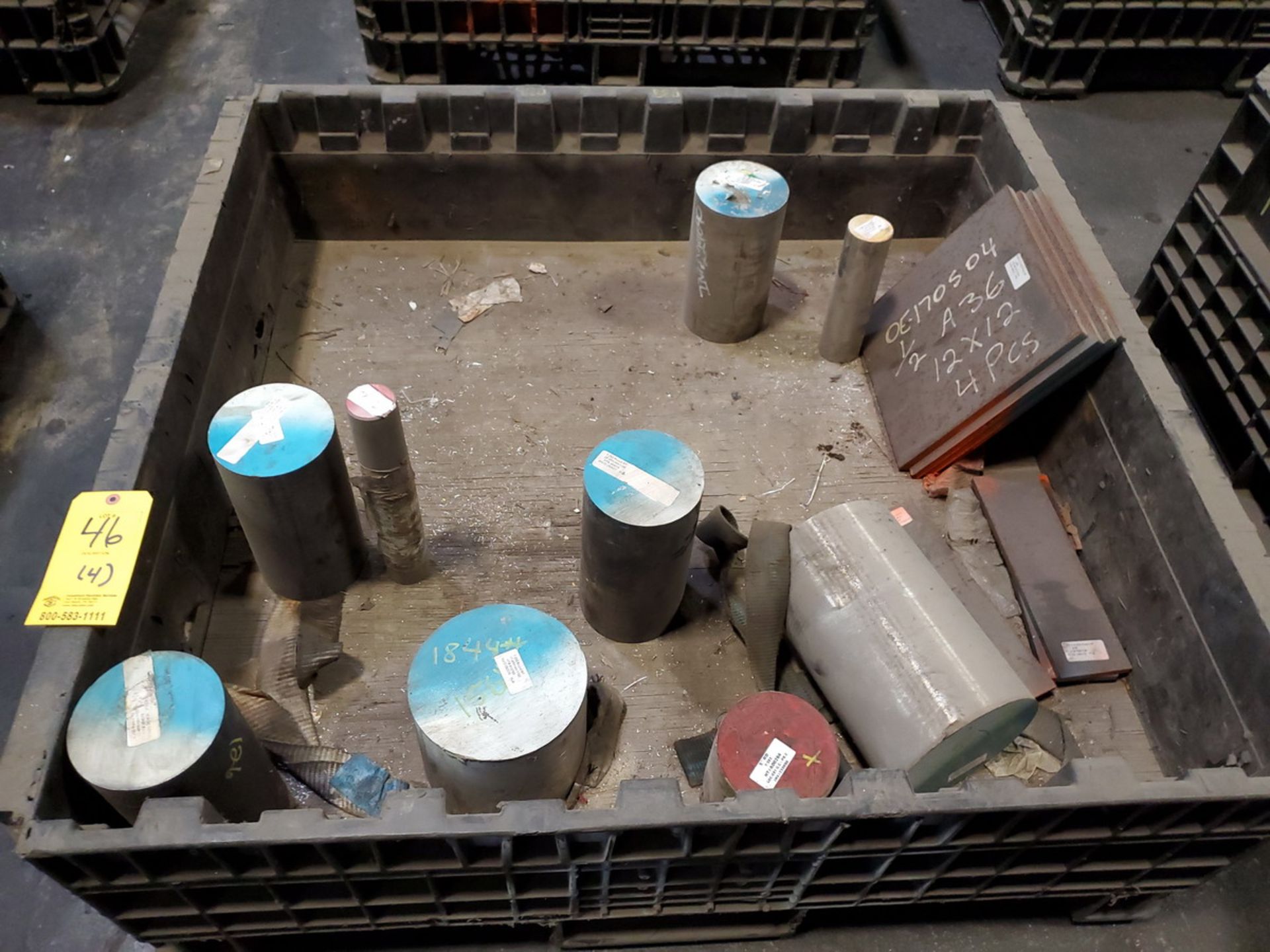 (4) Crates Of Assorted Raw Material Grades: 4140, 316, 17-4, etc. - Image 9 of 52