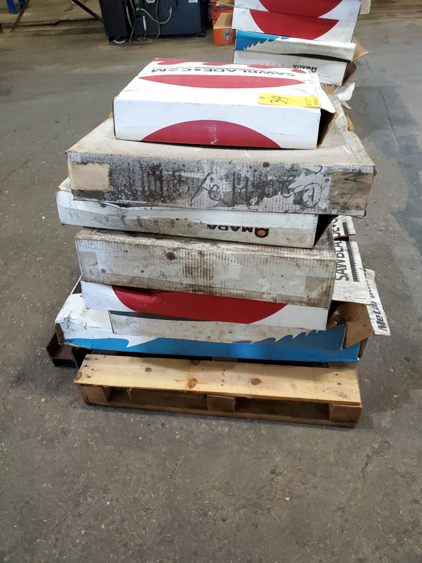 (7) Boxes Of Assorted Saw Blades 19'L & Other - Image 2 of 4
