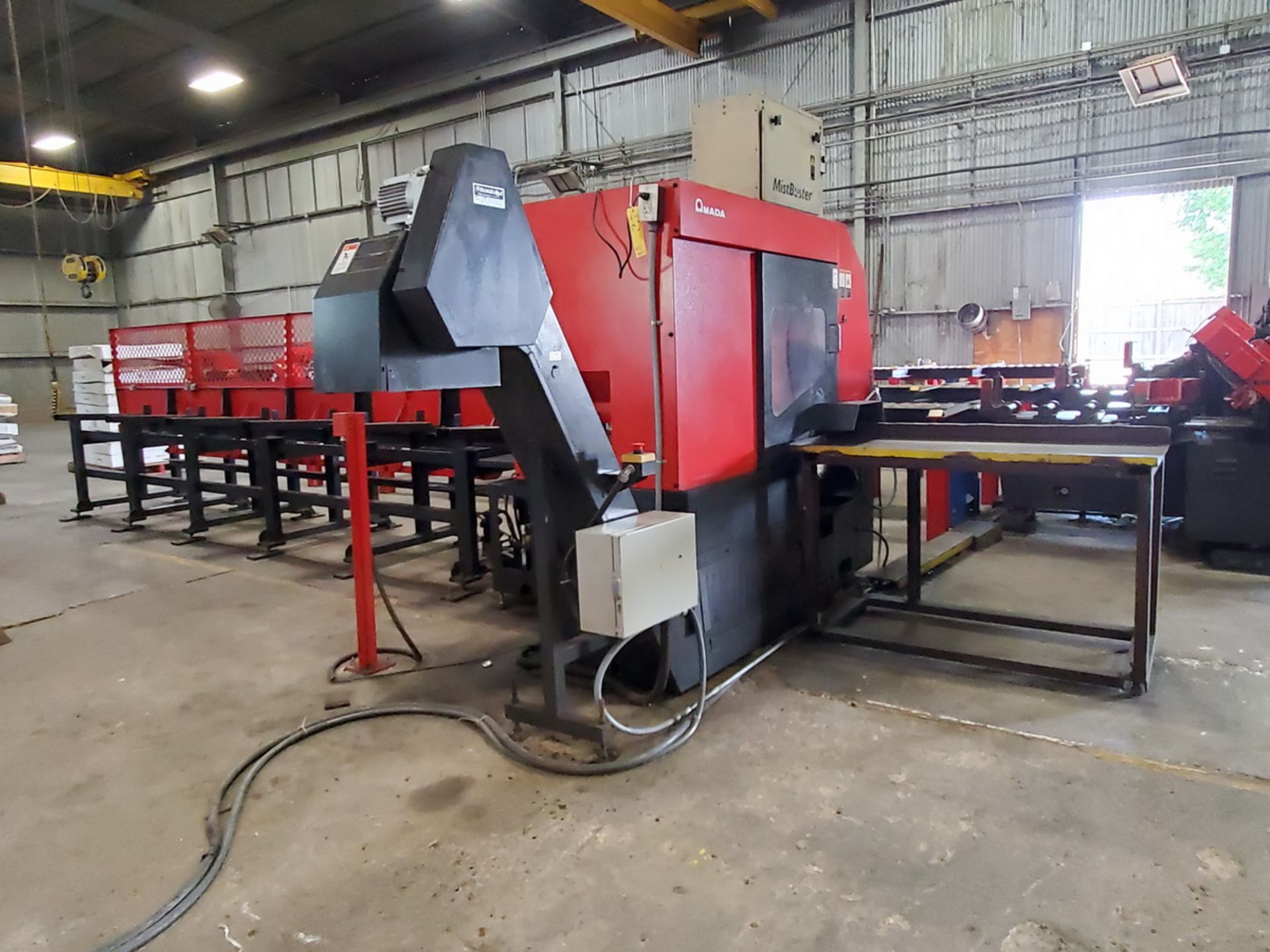 2017 Amada CMB 100 CNC Metal Cutting Carbide Circular Saw 200V, 3PH, 50/60HZ; Blade: 14.2" Dia x . - Image 3 of 15