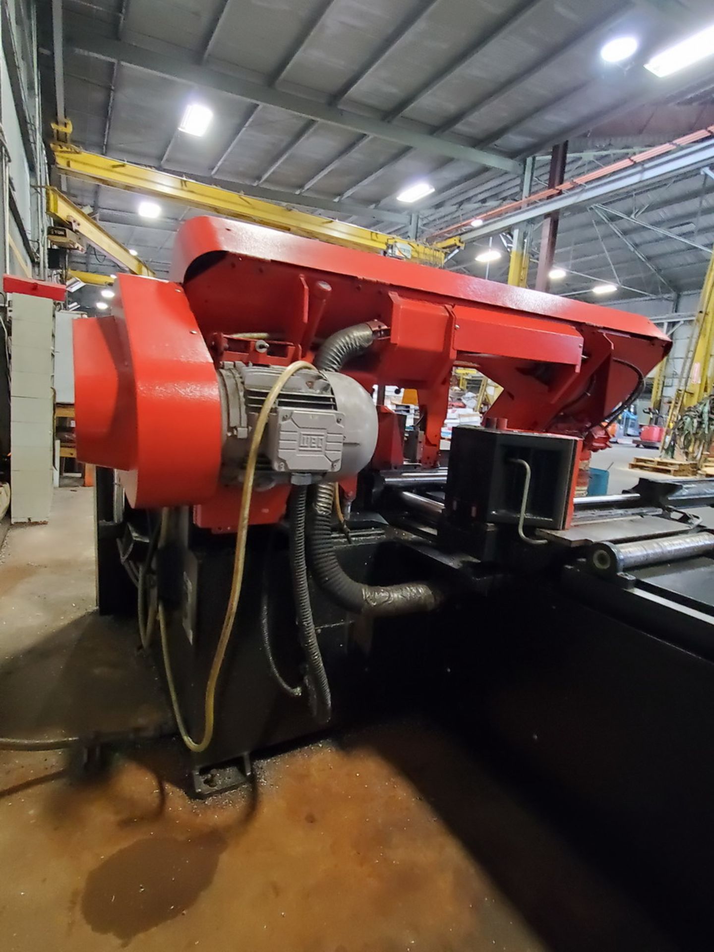 2018 Amada HFA 400W Horizontal Band Saw 230V, 3PH, 60HZ; Blade Length: 15'; Table Conveyor: 10' x - Image 12 of 17