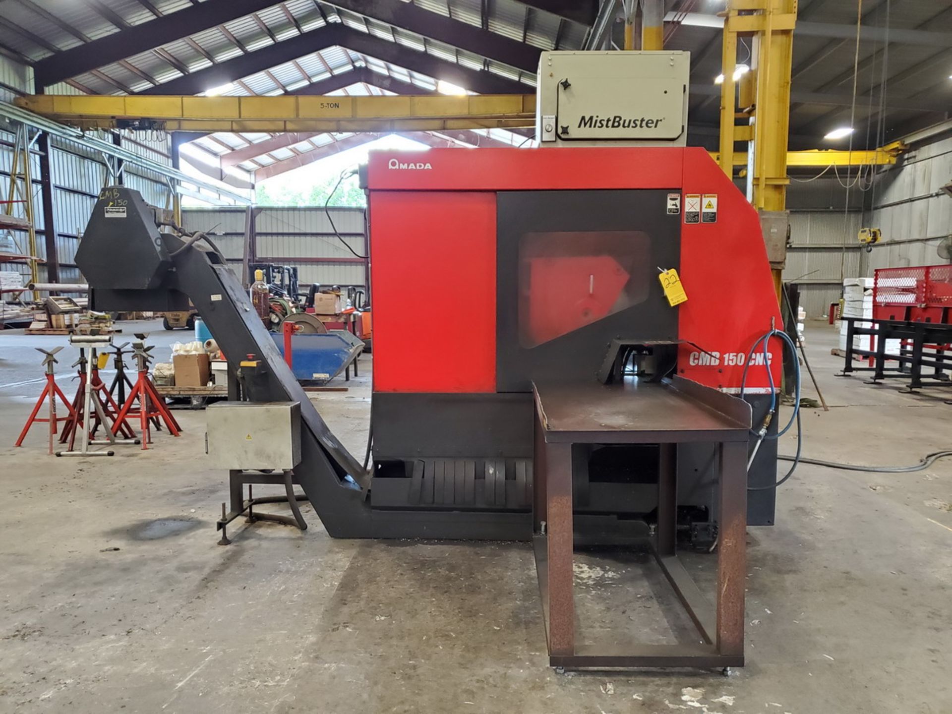 Amada CMB 150 CNC Metal Cutting Carbide Circular Saw 200V, 3PH, 50/60HZ; Blade: 18.1" Dia x .11" - Image 2 of 14