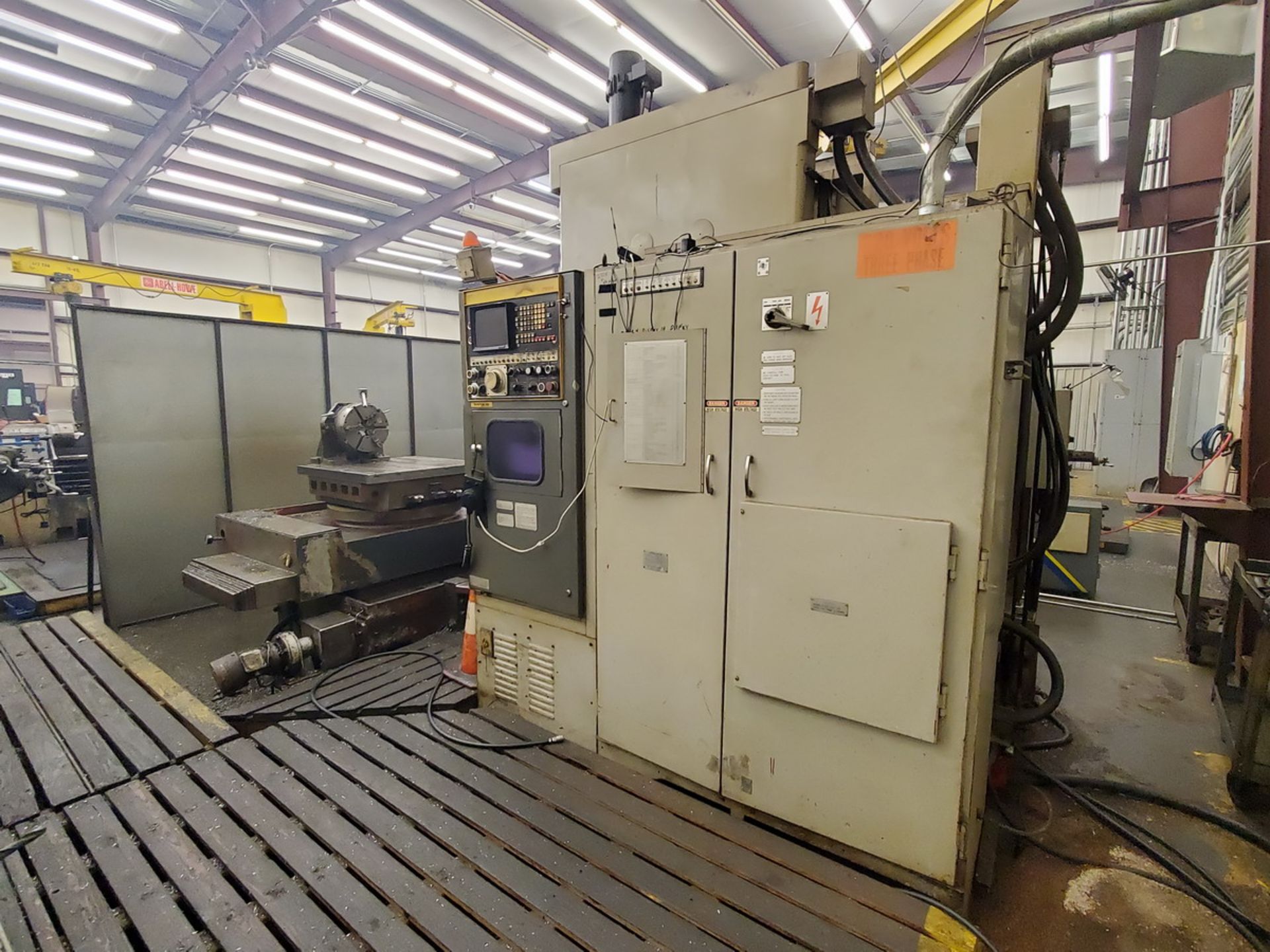 Toyoda FHN80T Horizontal Mill 220V, 60HZ, 3PH; W/ Fanuc System 6M Controller; W/ Ele Control - Image 5 of 14