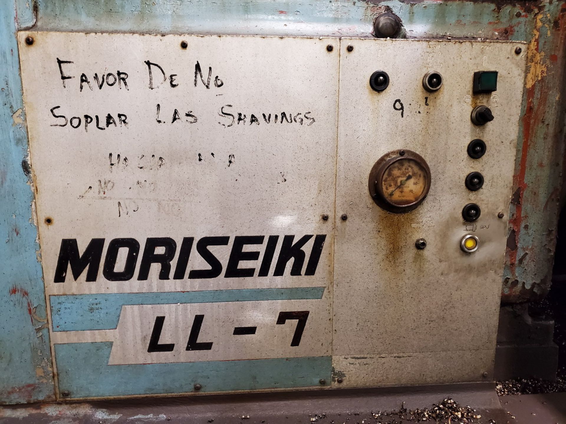 Mori Seiki LL-7 NC Lathe (Opening bid Includes Rigging Fee) - Image 4 of 19