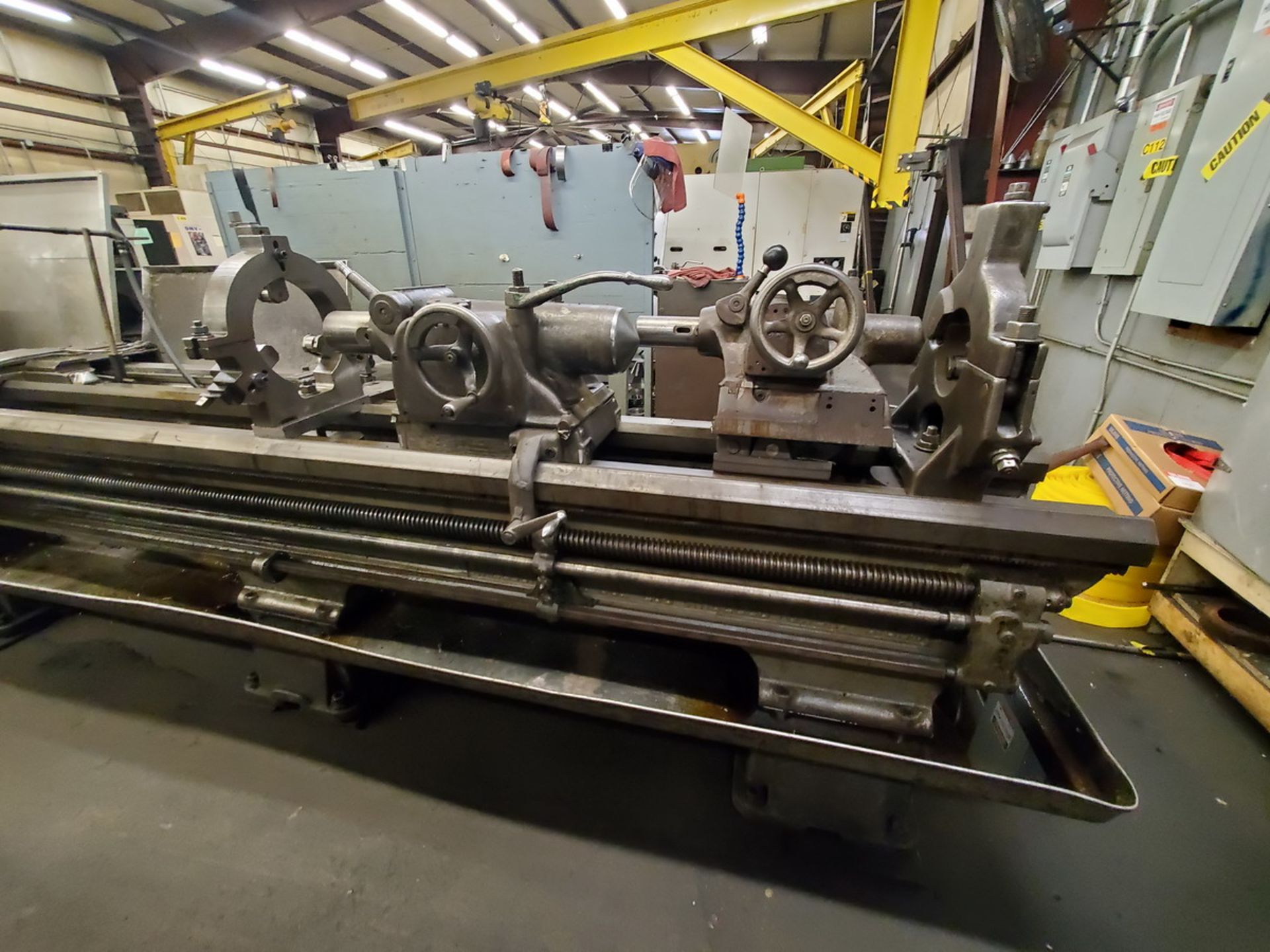 Axelson 20 18" Manual Lathe (Opening bid Includes Rigging Fee) - Image 3 of 13