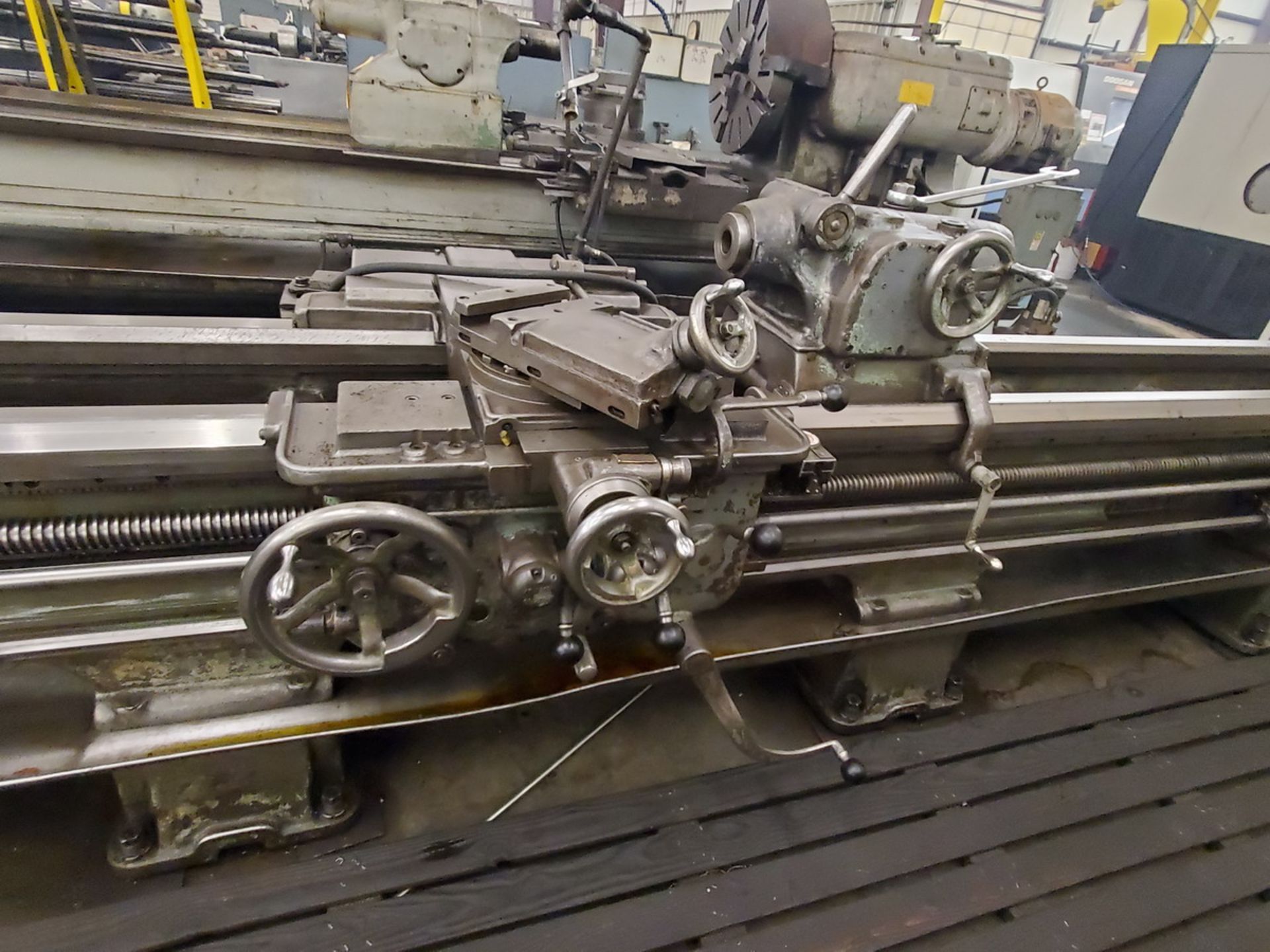 Axelson 20 20" Manual Lathe (Opening bid Includes Rigging Fee) - Image 6 of 14