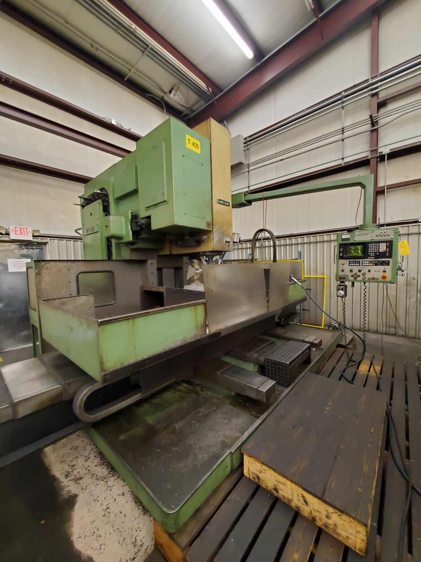 Mori Seiki MV-80 NC Mill (Opening bid Includes Rigging Fee) - Image 8 of 15