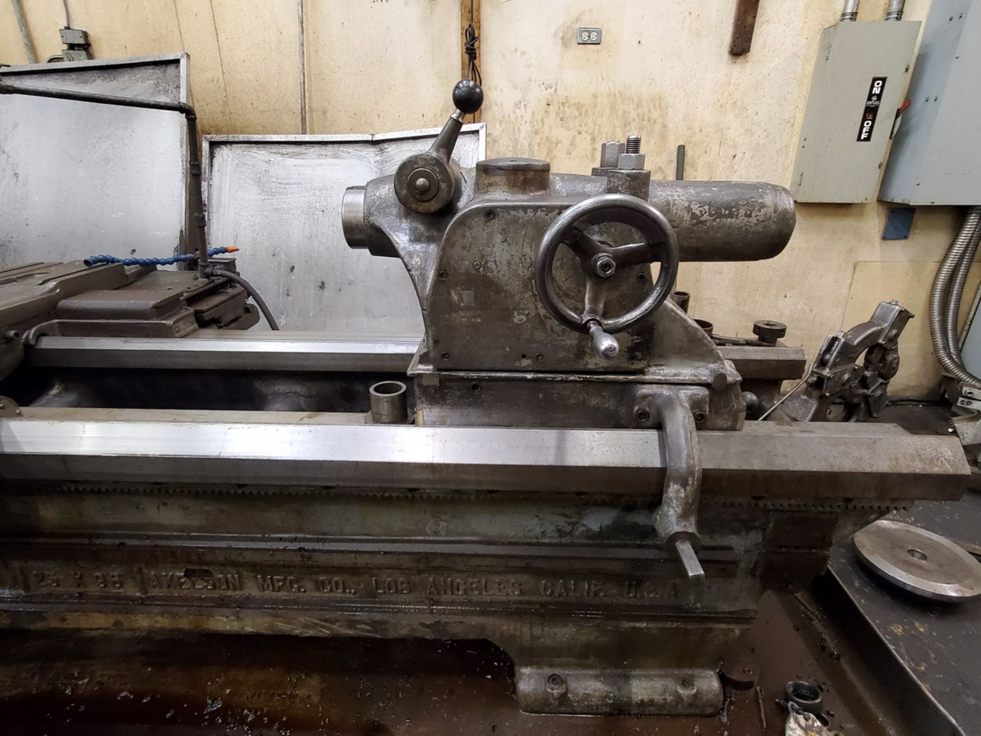 Axelson 25 25" Engine Lathe (Opening bid Includes Rigging Fee) - Image 3 of 11